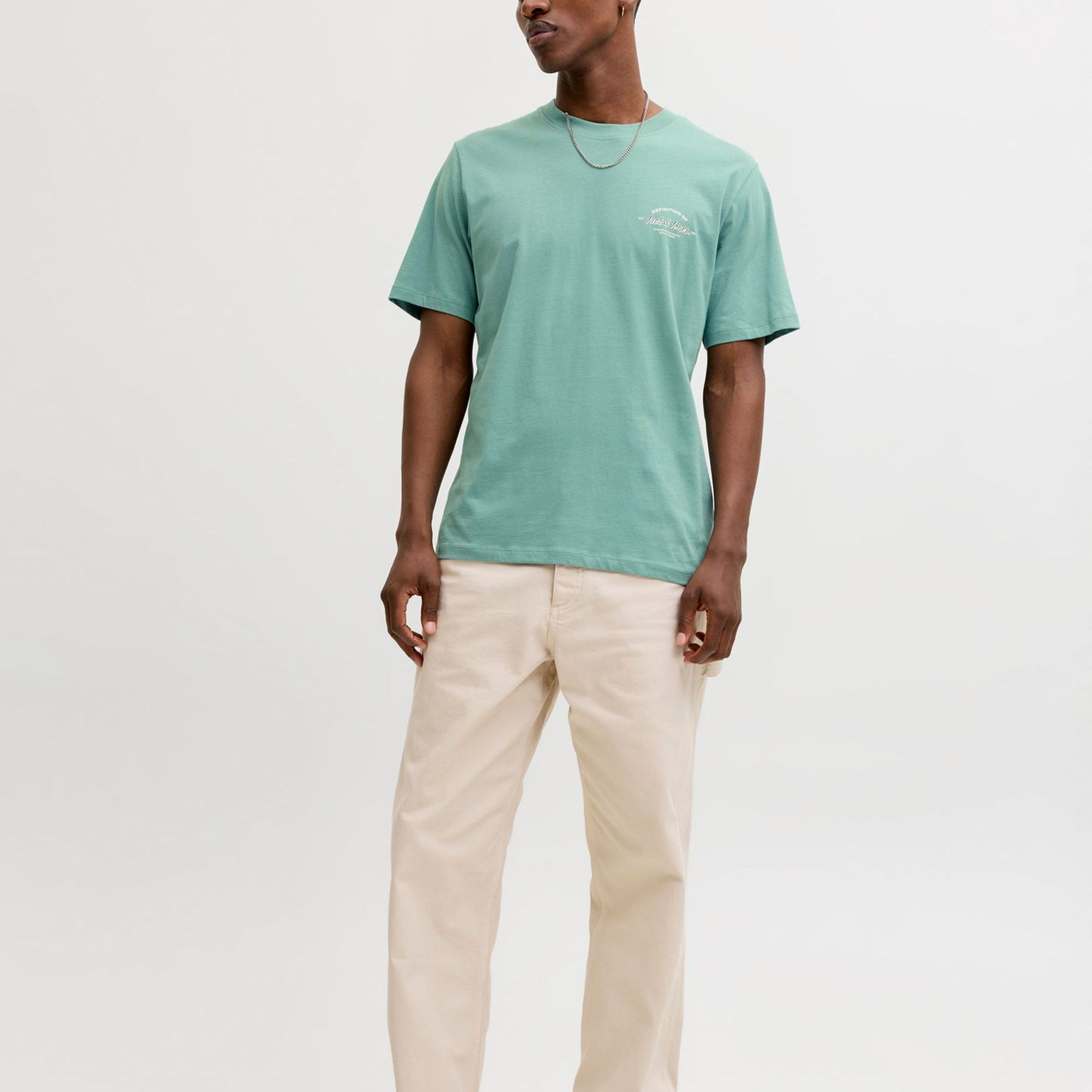 JACK & JONES Marškinėliai vyrams, Žalia, Brandon 5