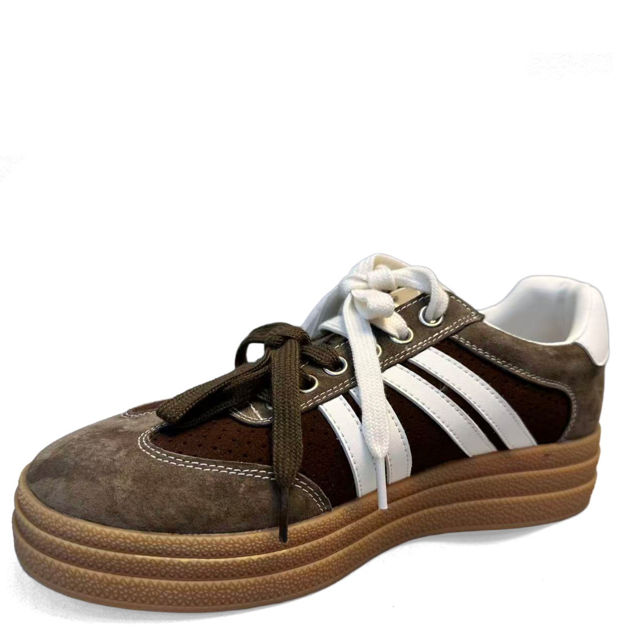 SERGIO MORETTI Laisvalaikio bateliai moterims, Chaki, Leisure 2