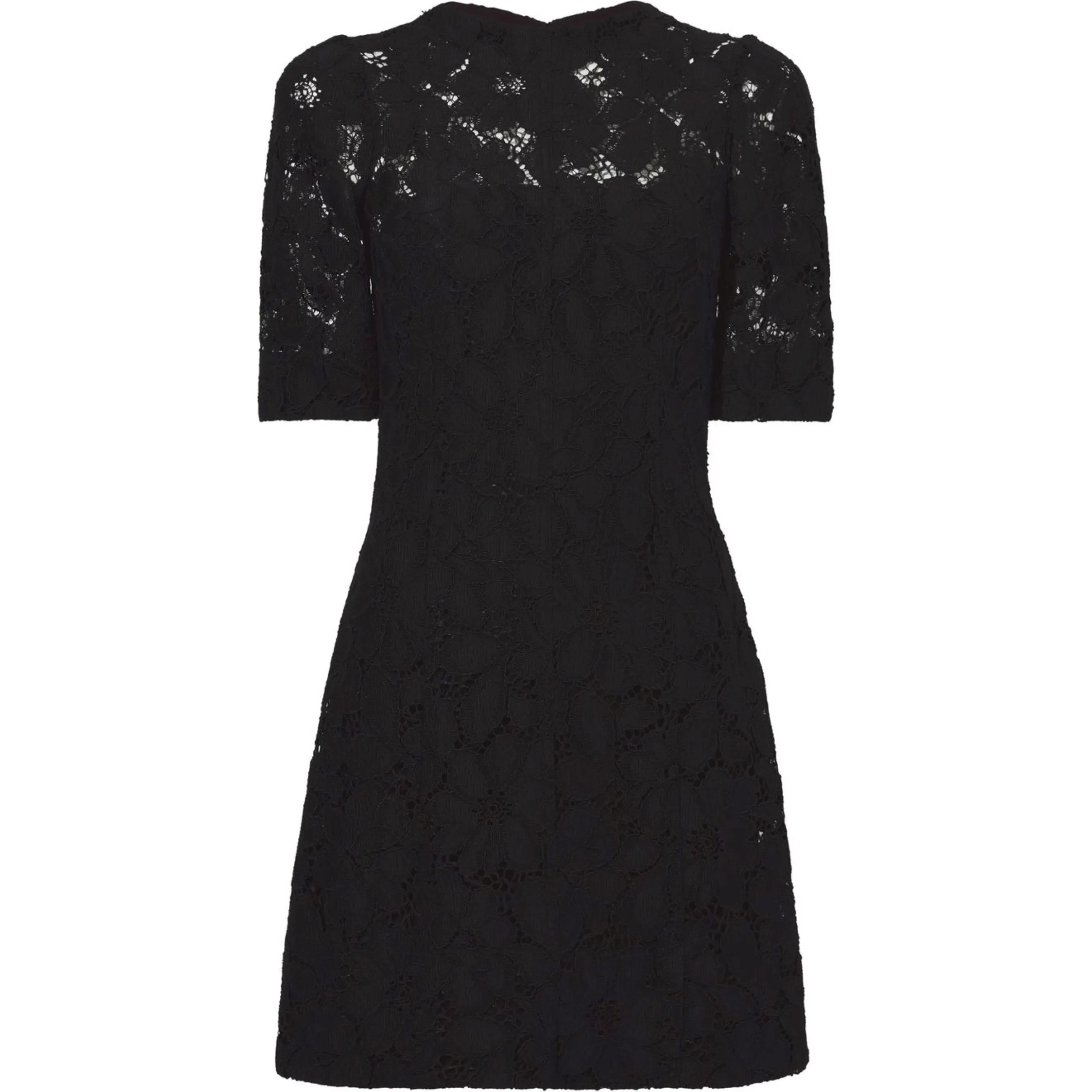 PROENZA SCHOULER Mini suknelė moterims, Juoda, Lace suiting dress