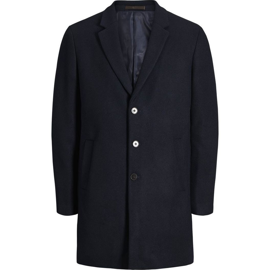 JACK & JONES Paltas vyrams, Mėlyna, JPRMOULDER WOOL 1