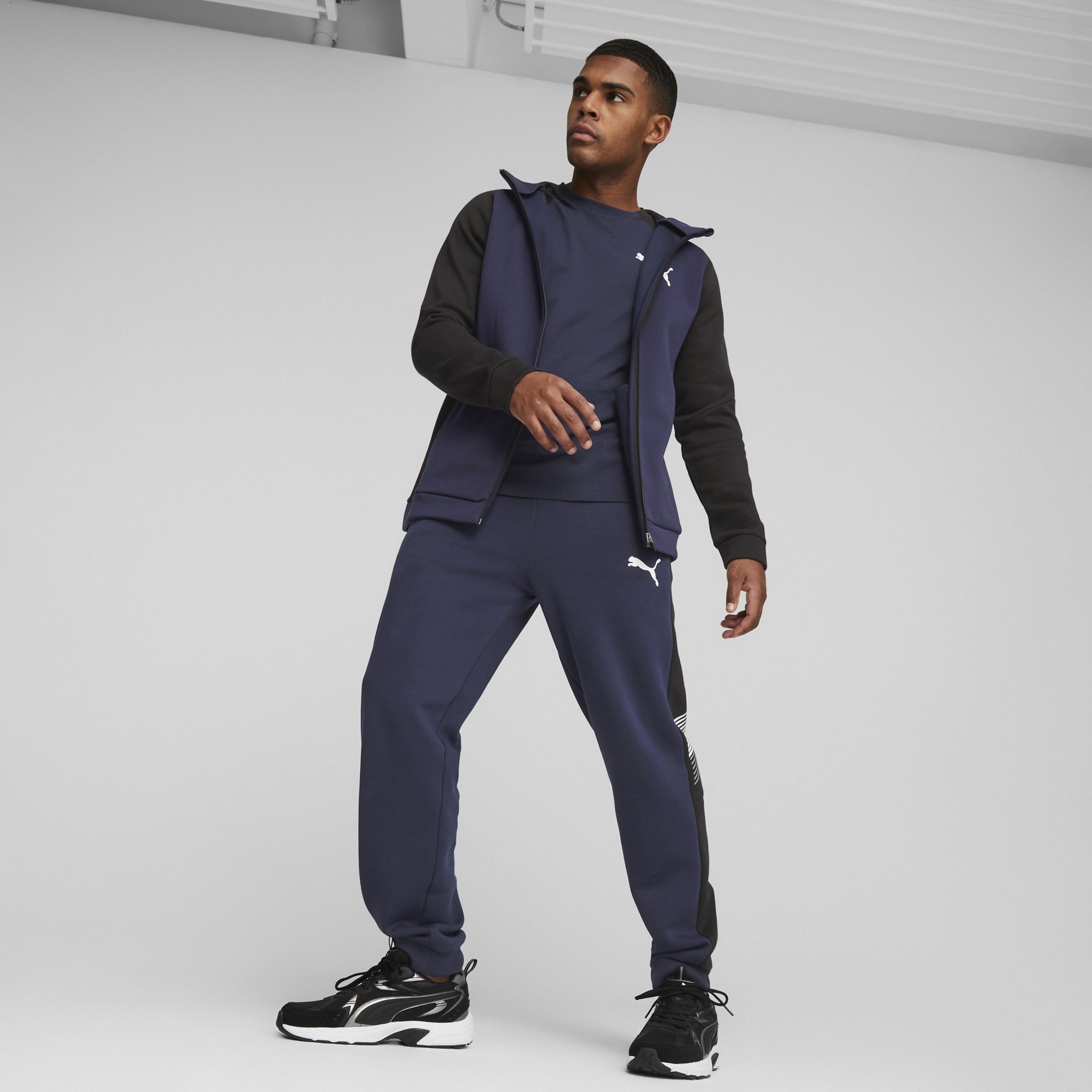 PUMA Laisvalaikio bateliai vyrams, Juoda, Milenio leisure 8