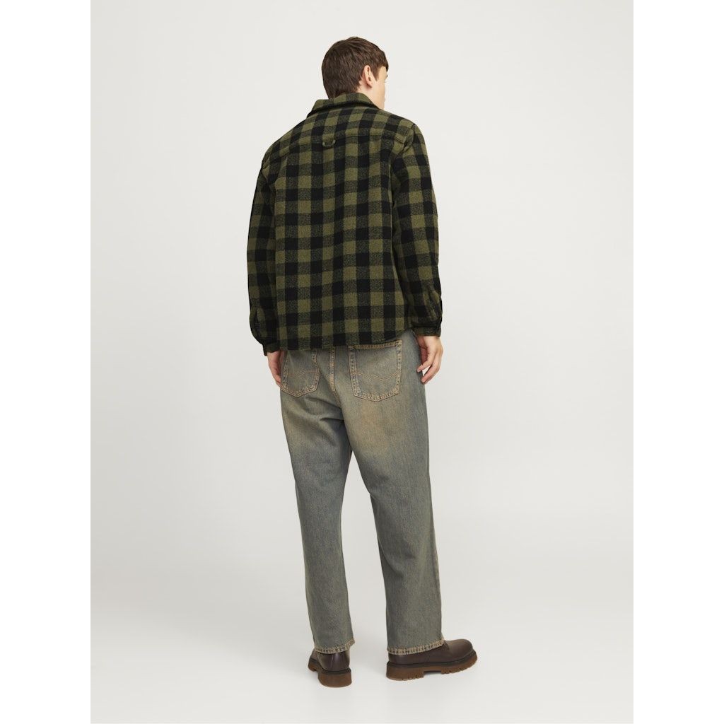 JACK & JONES Lengva striukė vyrams, Marga, Zac heavy brushed overshirt 6