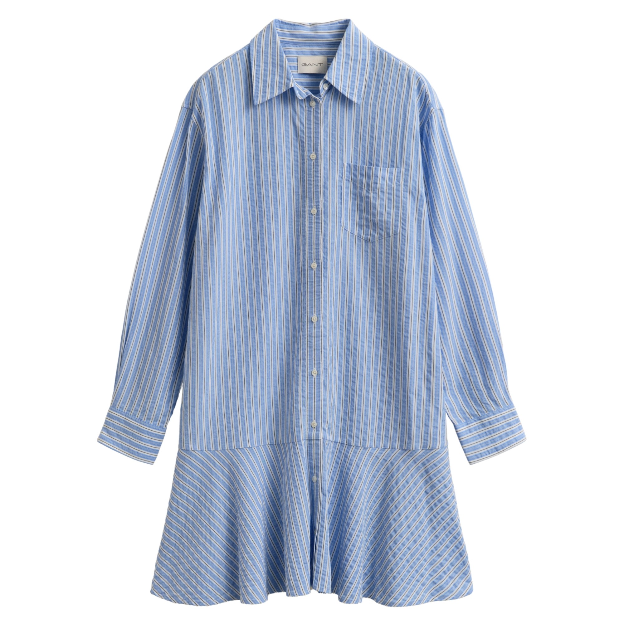 GANT Midi suknelė moterims, Mėlyna, 4503491-424 Midi dress