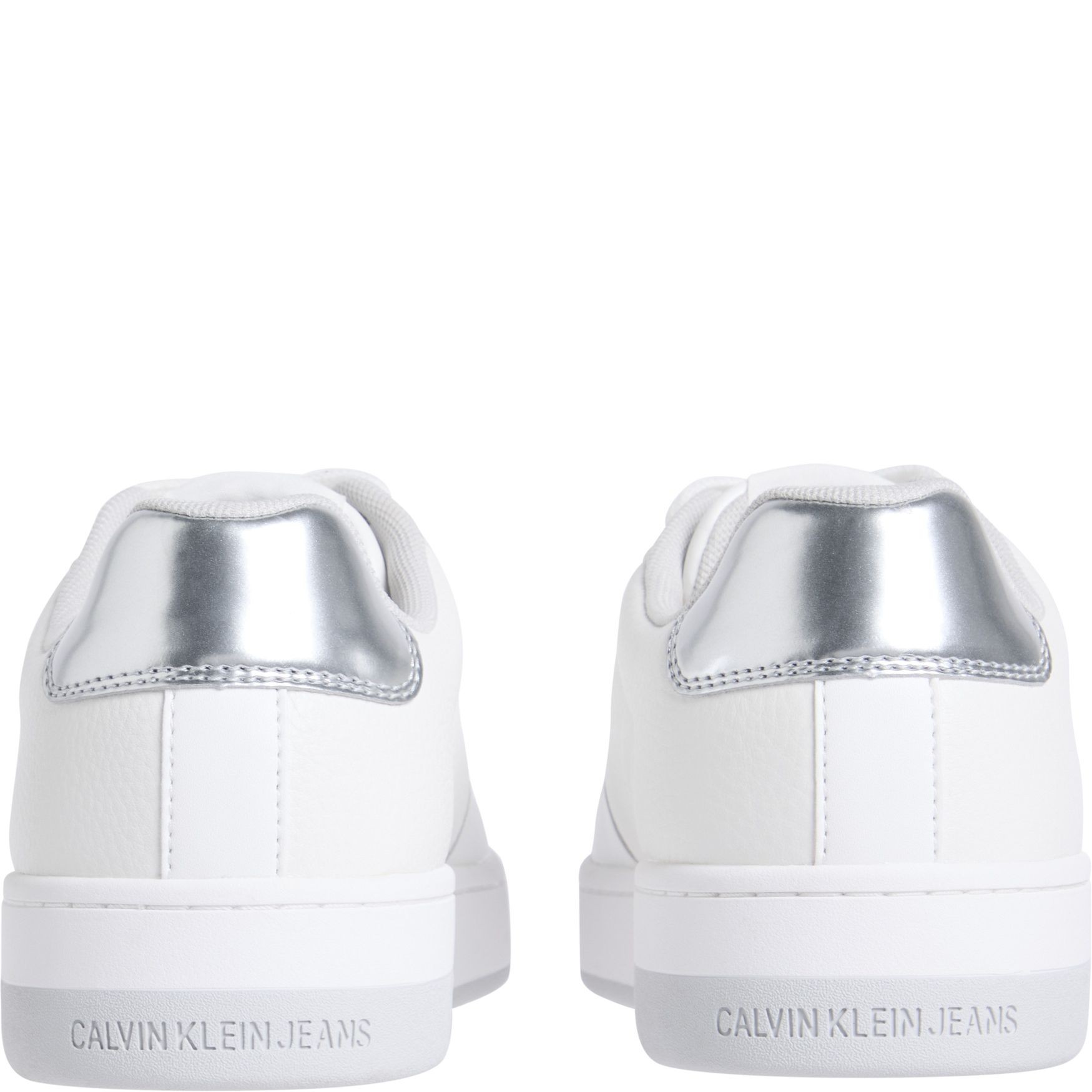 CALVIN KLEIN JEANS Laisvalaikio bateliai moterims, Balta, Basket cupsole low sneaker 4