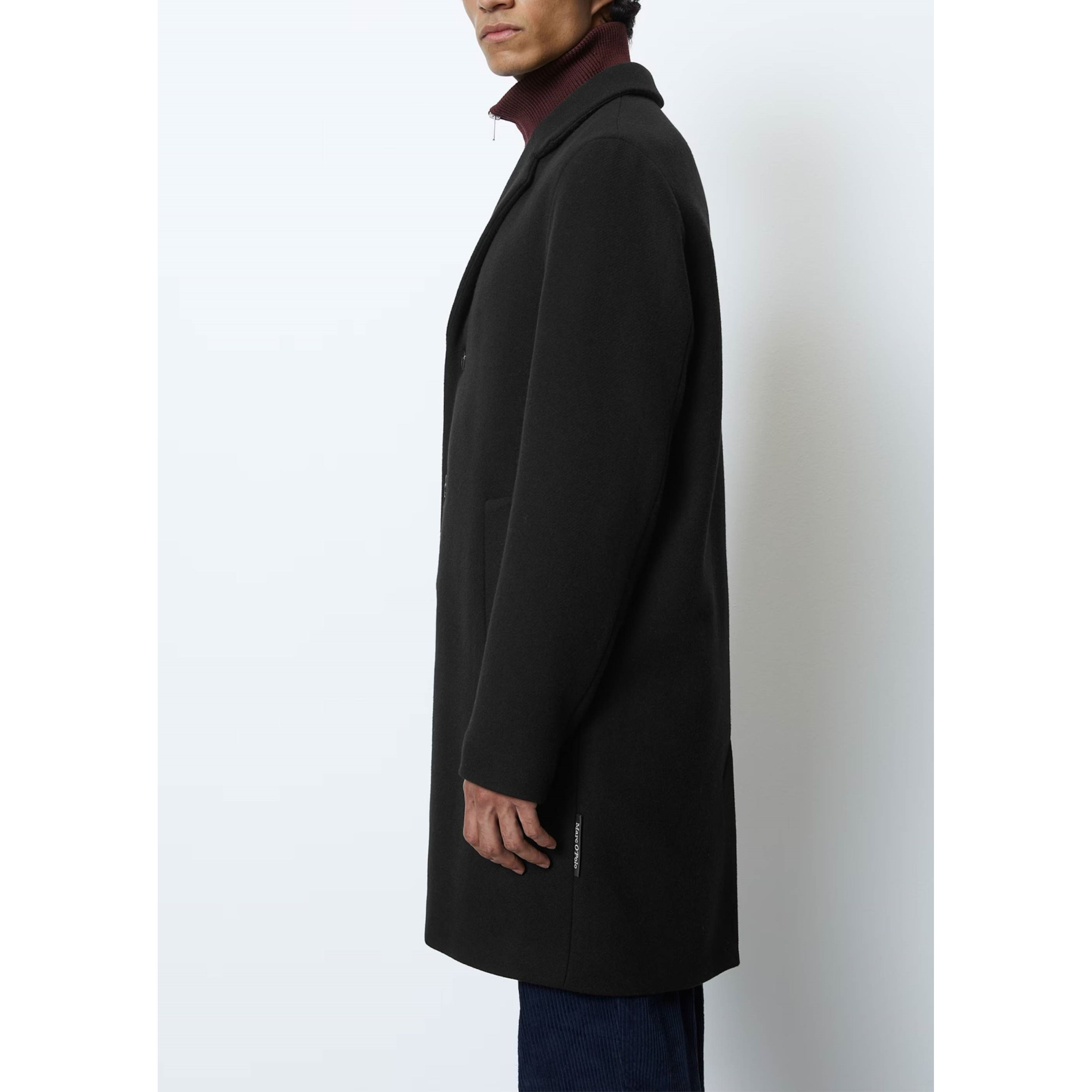 MARC O'POLO Paltas vyrams, Juoda 4