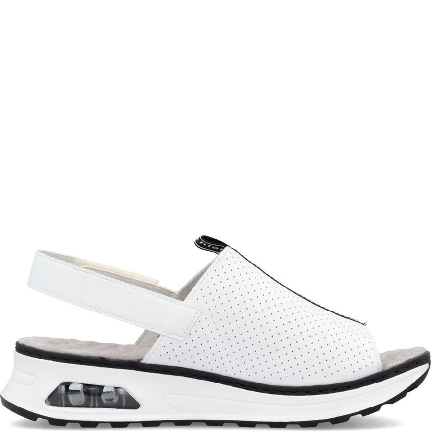 RIEKER Basutės moterims, Balta, Sandals 3