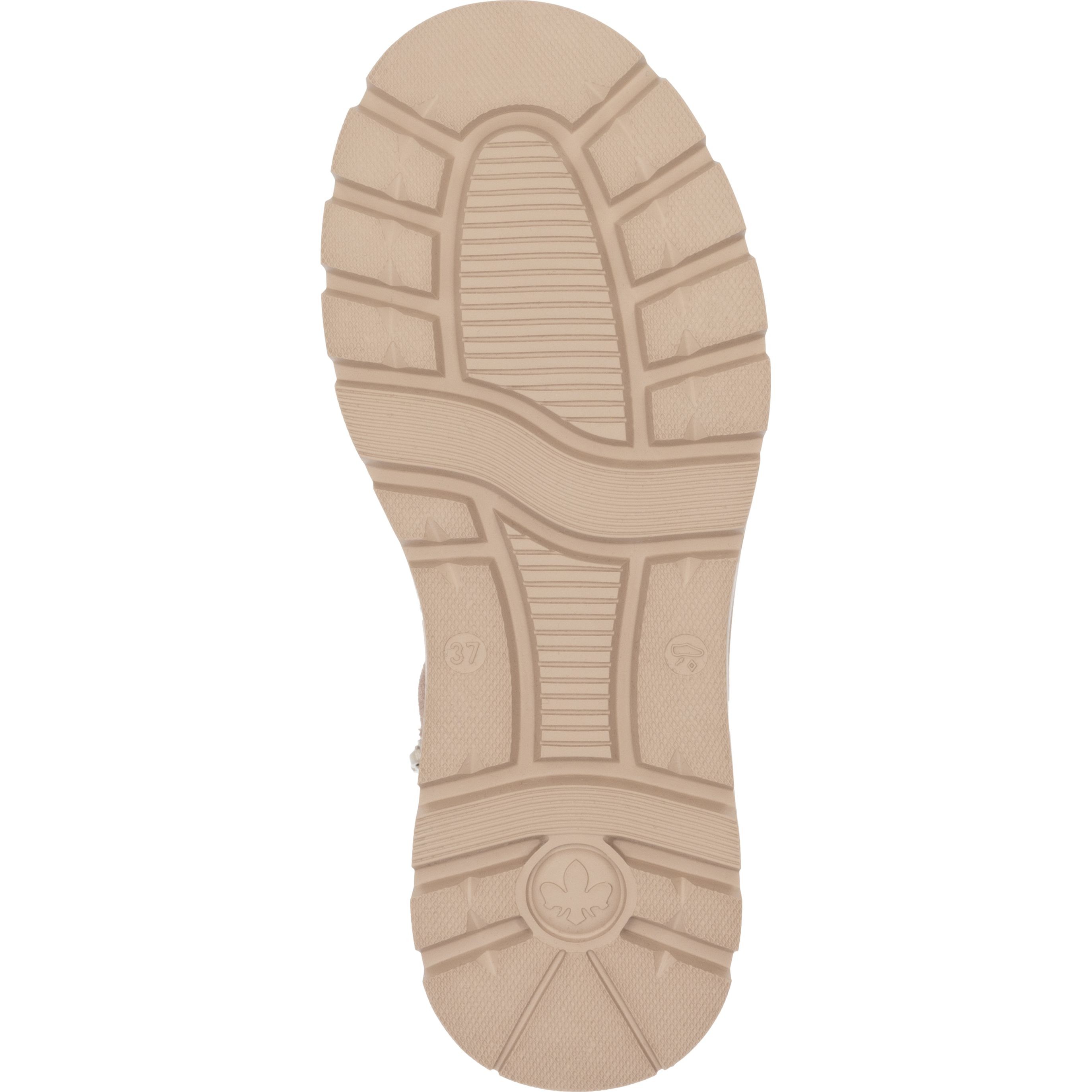 RIEKER Aulinukai moterims, Ruda, Ladies mid height boots 9