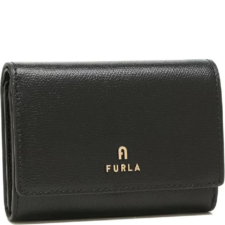 FURLA Piniginė moterims, Juoda, Furla camelia m compact wallet 1