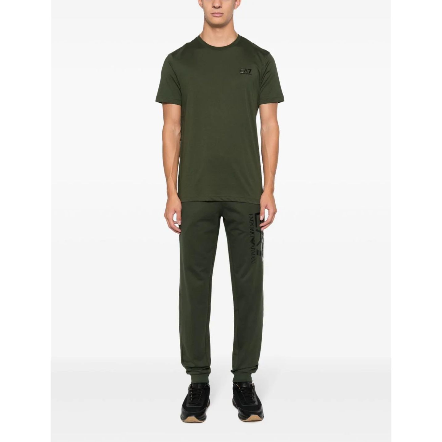 EA7 Marškinėliai trump. rankovėmis vyrams, Pilka, T-shirt 2