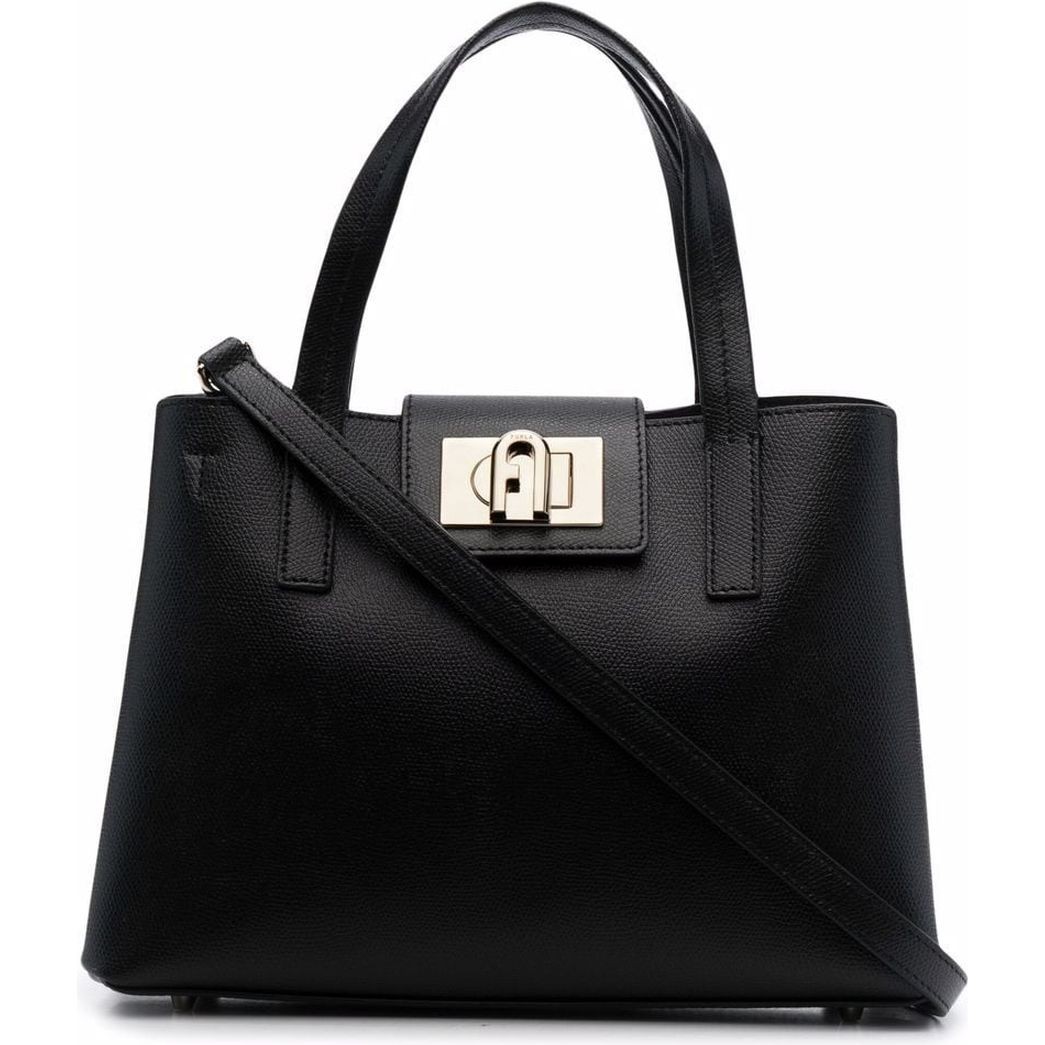 FURLA Pirkinių krepšys moterims, Juoda, Furla 1927 m tote 1