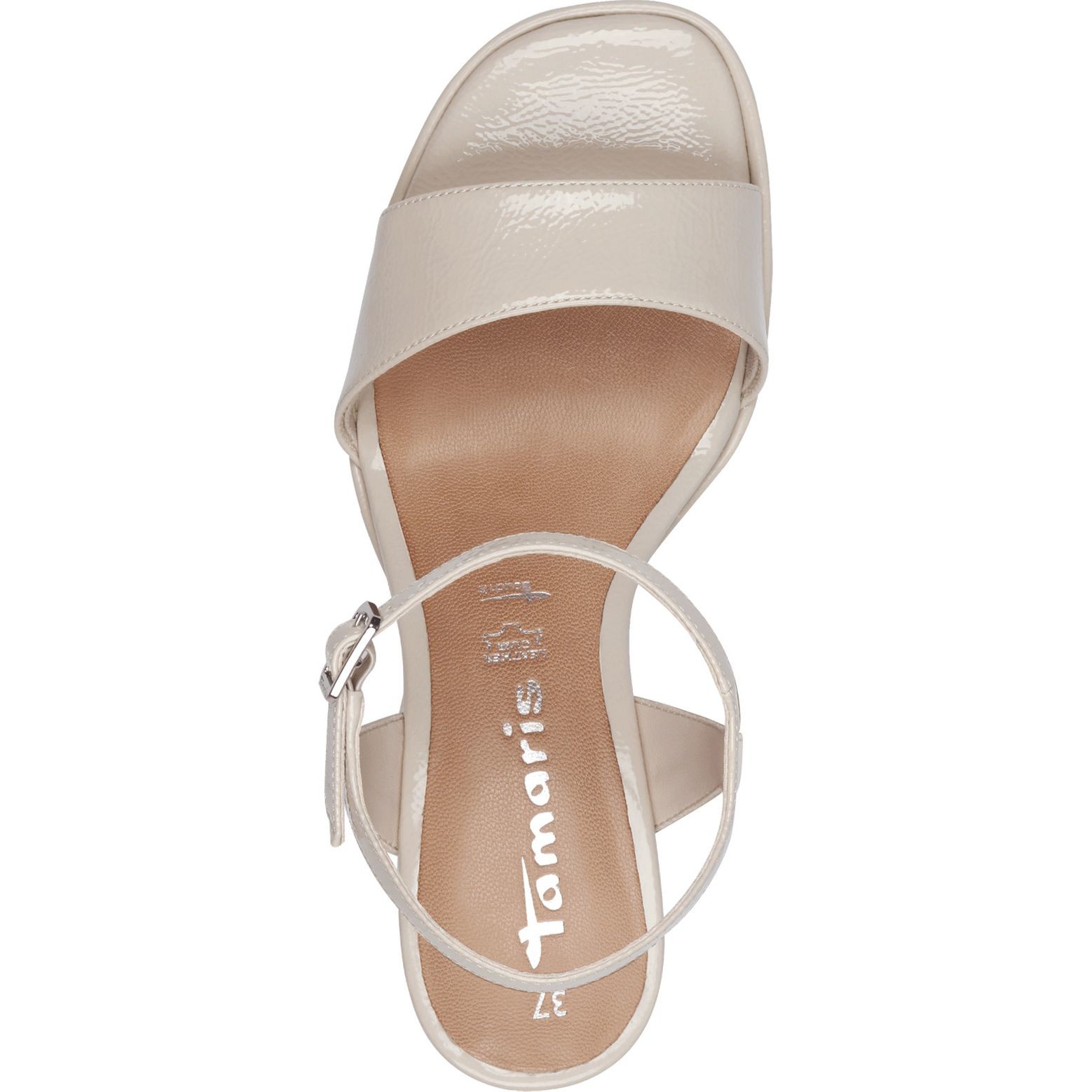 TAMARIS Basutės moterims, Kūno, Sandal heel 4