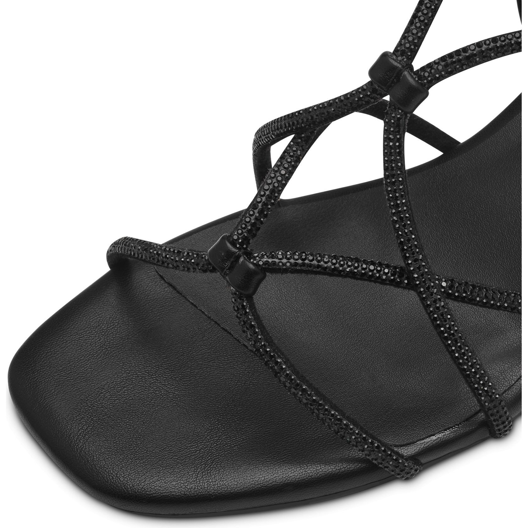 TAMARIS Basutės moterims, Juoda, Sandal heel 6