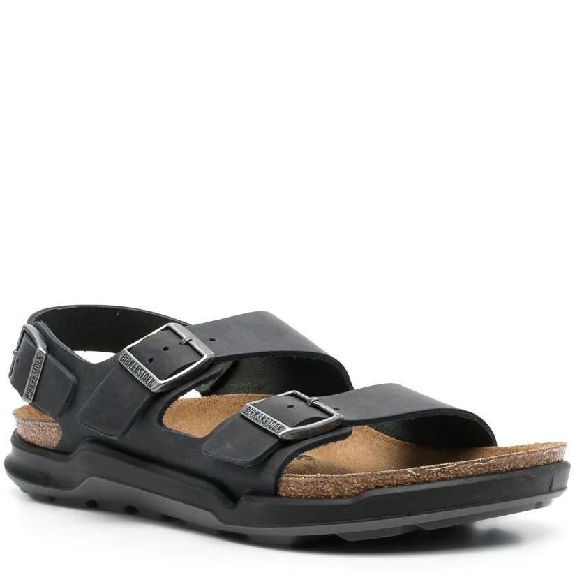 BIRKENSTOCK Basutės vyrams, Juoda,  Milano CT Sandals 1