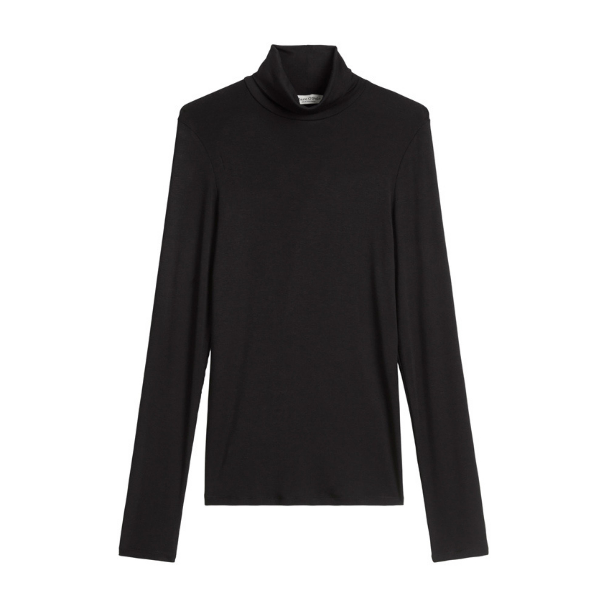 MARC O'POLO Palaidinės aukštinta apykakle moterims, Juoda, 509215752177 Turtn tops