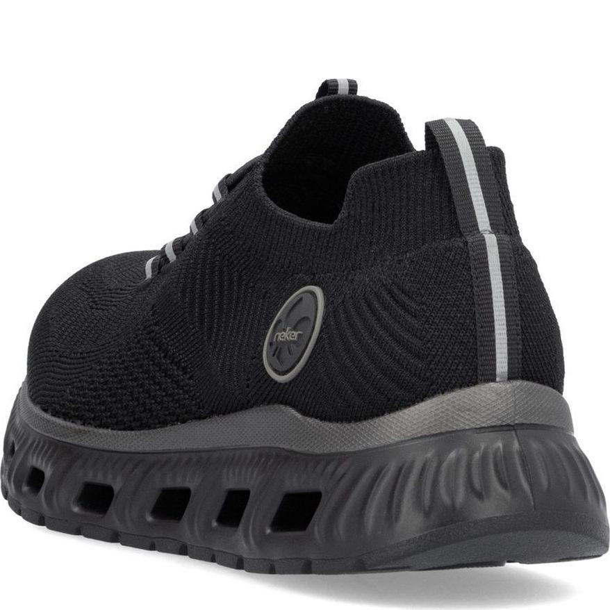 RIEKER Laisvalaikio bateliai moterims, Juoda, Ladies shoes 4