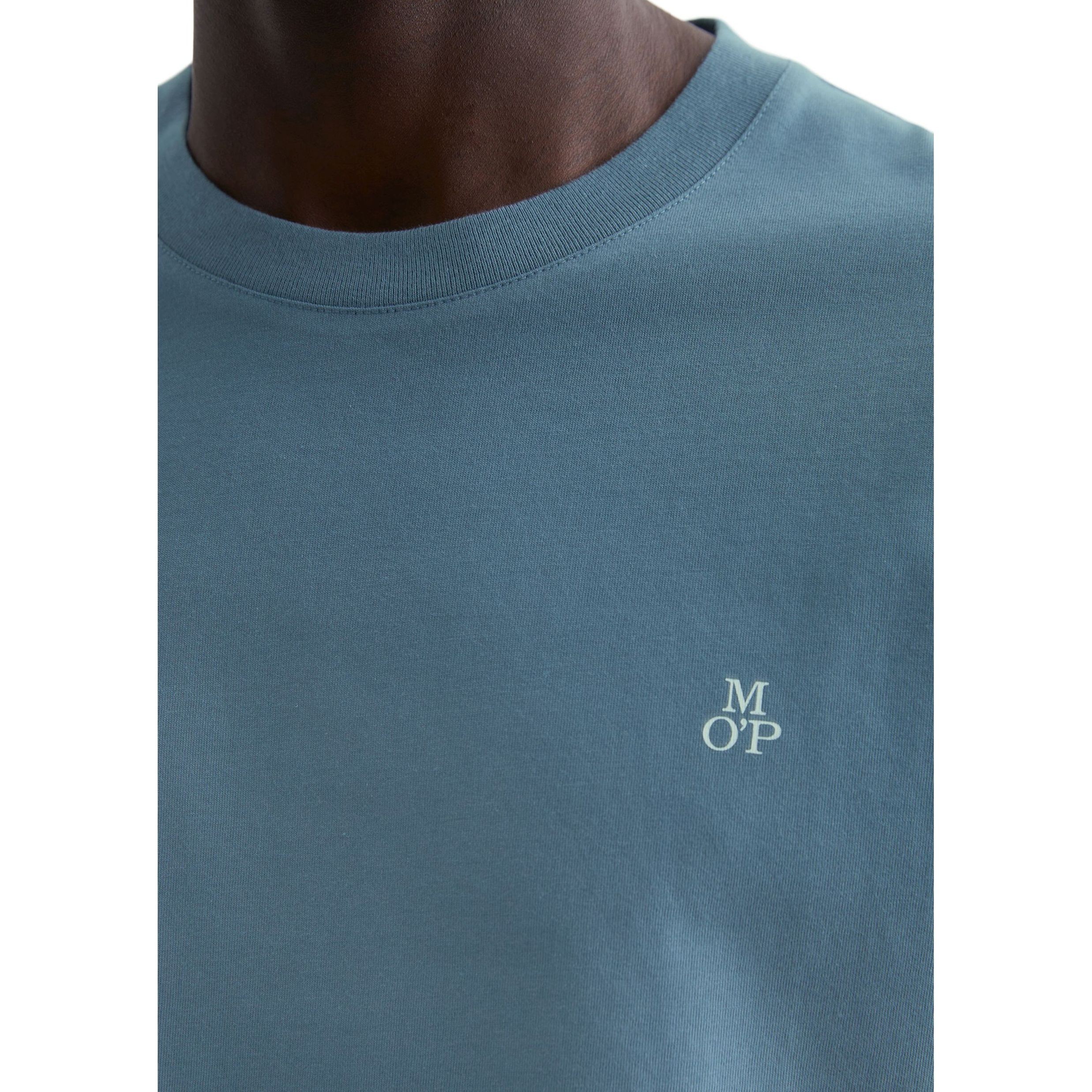 MARC O'POLO Marškinėliai trump. rankovėmis vyrams, Mėlyna, Tshirts sh 520201251054 4