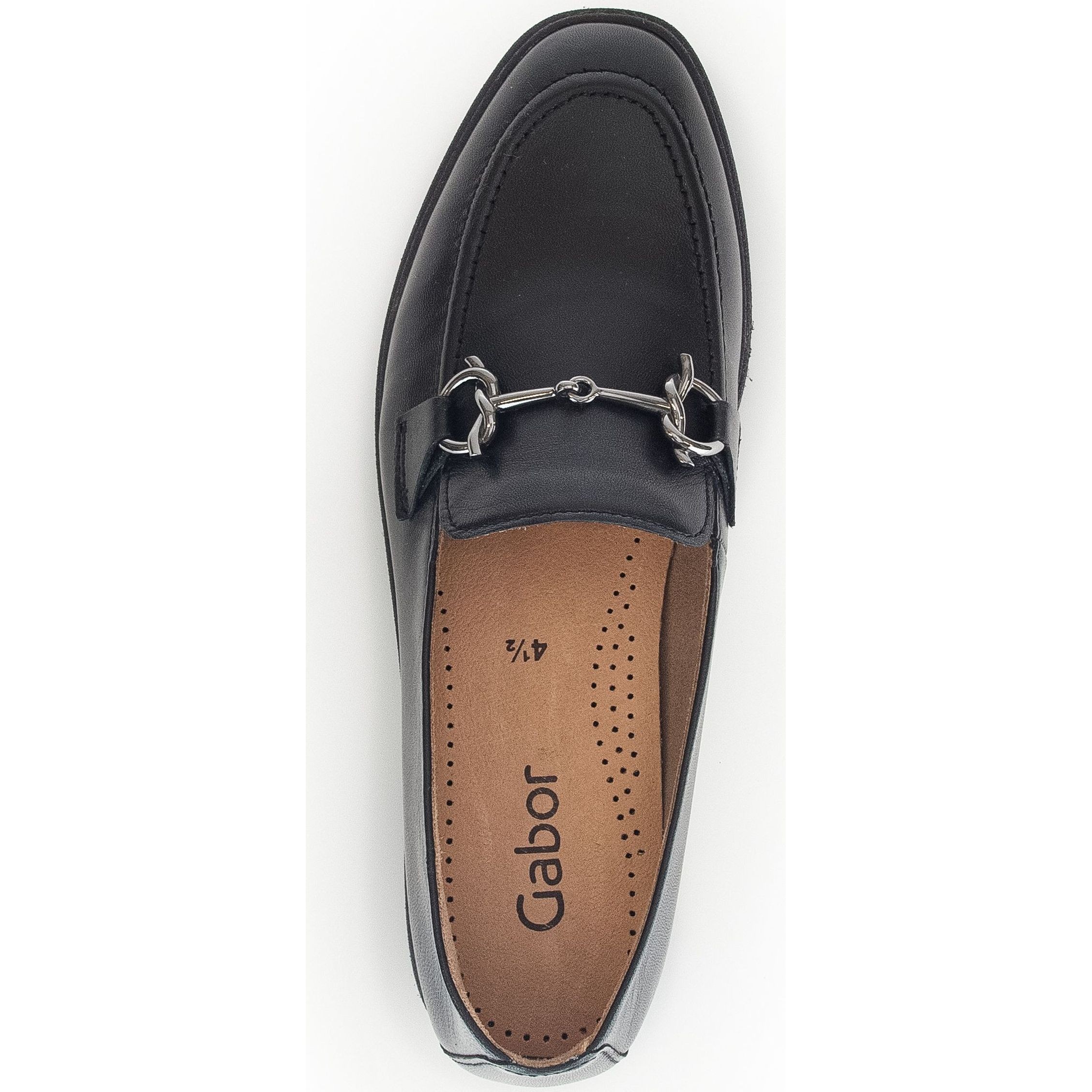 GABOR Loaferiai moterims, Juoda, Loafers 4