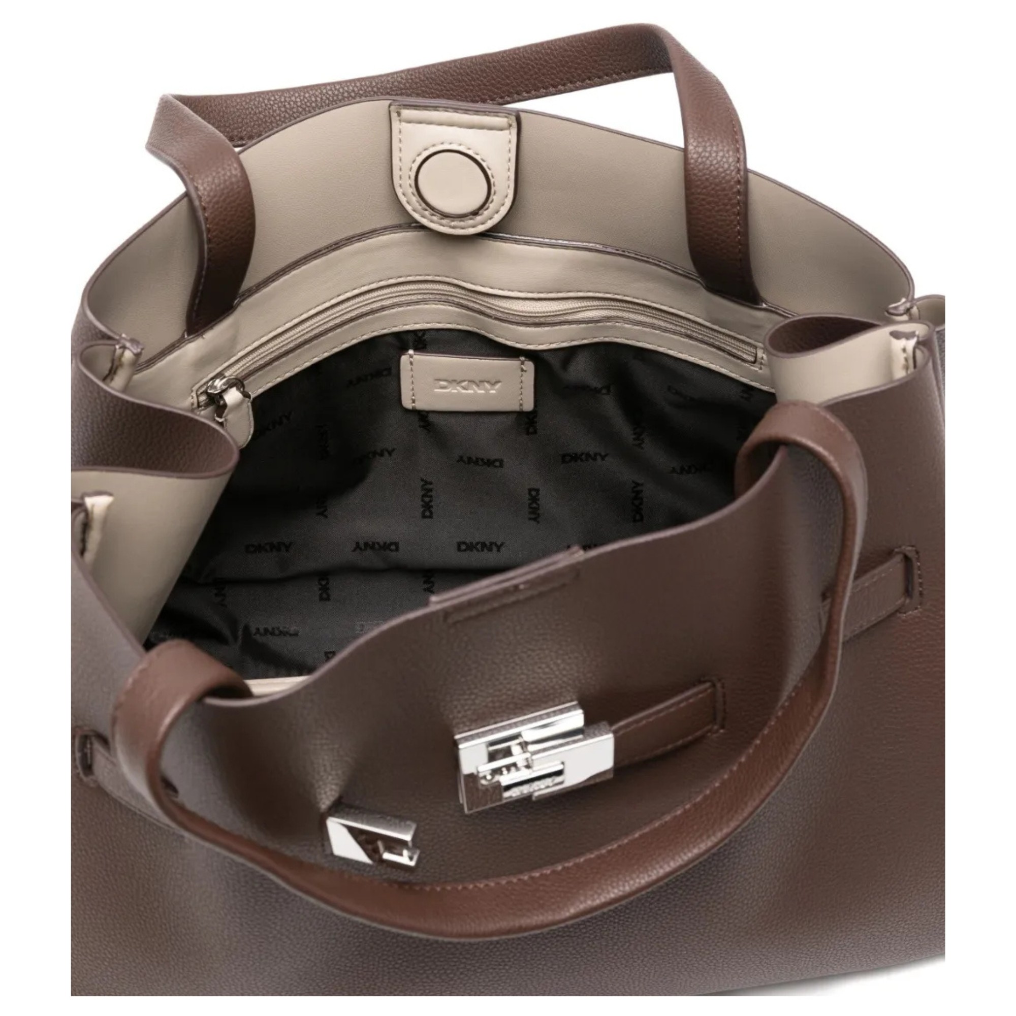 DKNY Rankinė per petį moterims, Ruda, Bryar lg satchel 4