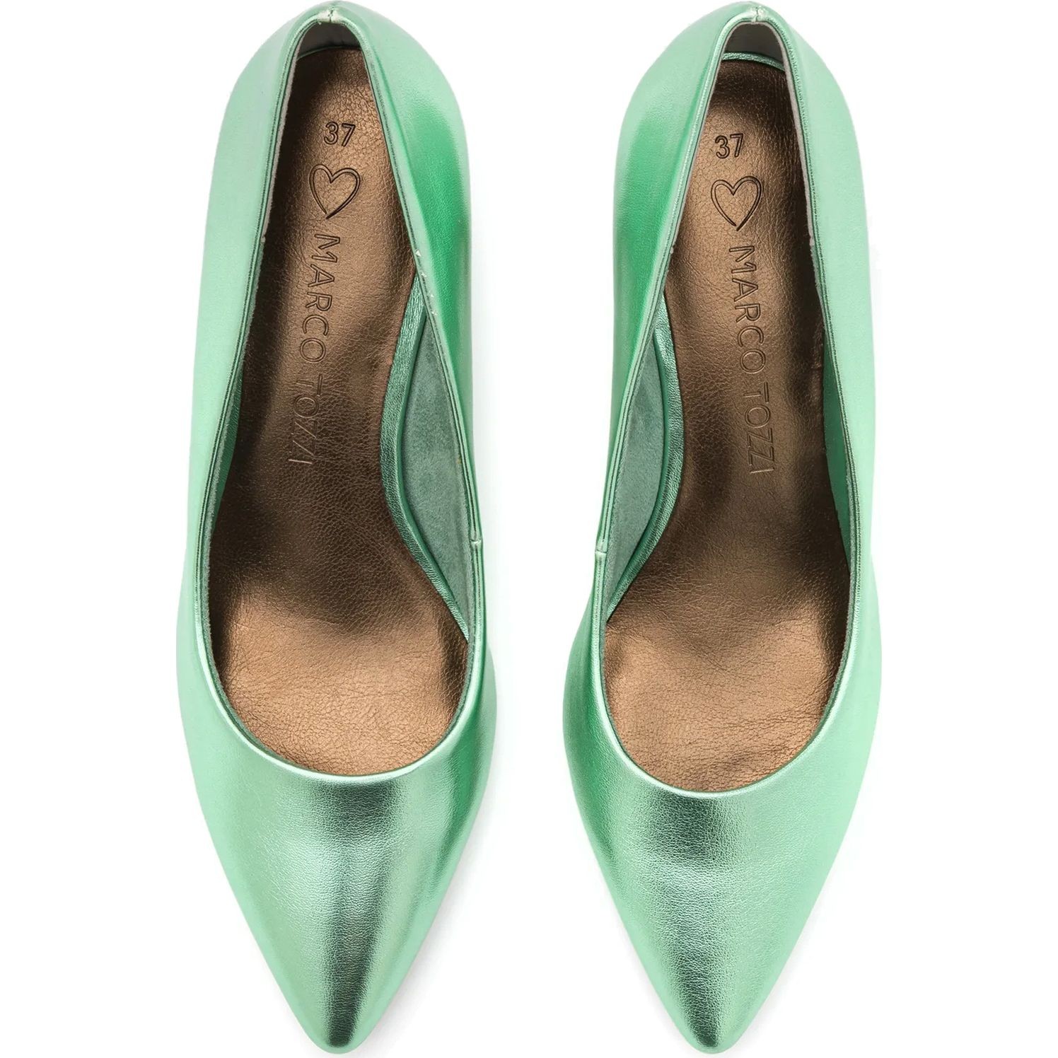 MARCO TOZZI Aukštakulniai moterims, Žalia, PUMPS 6