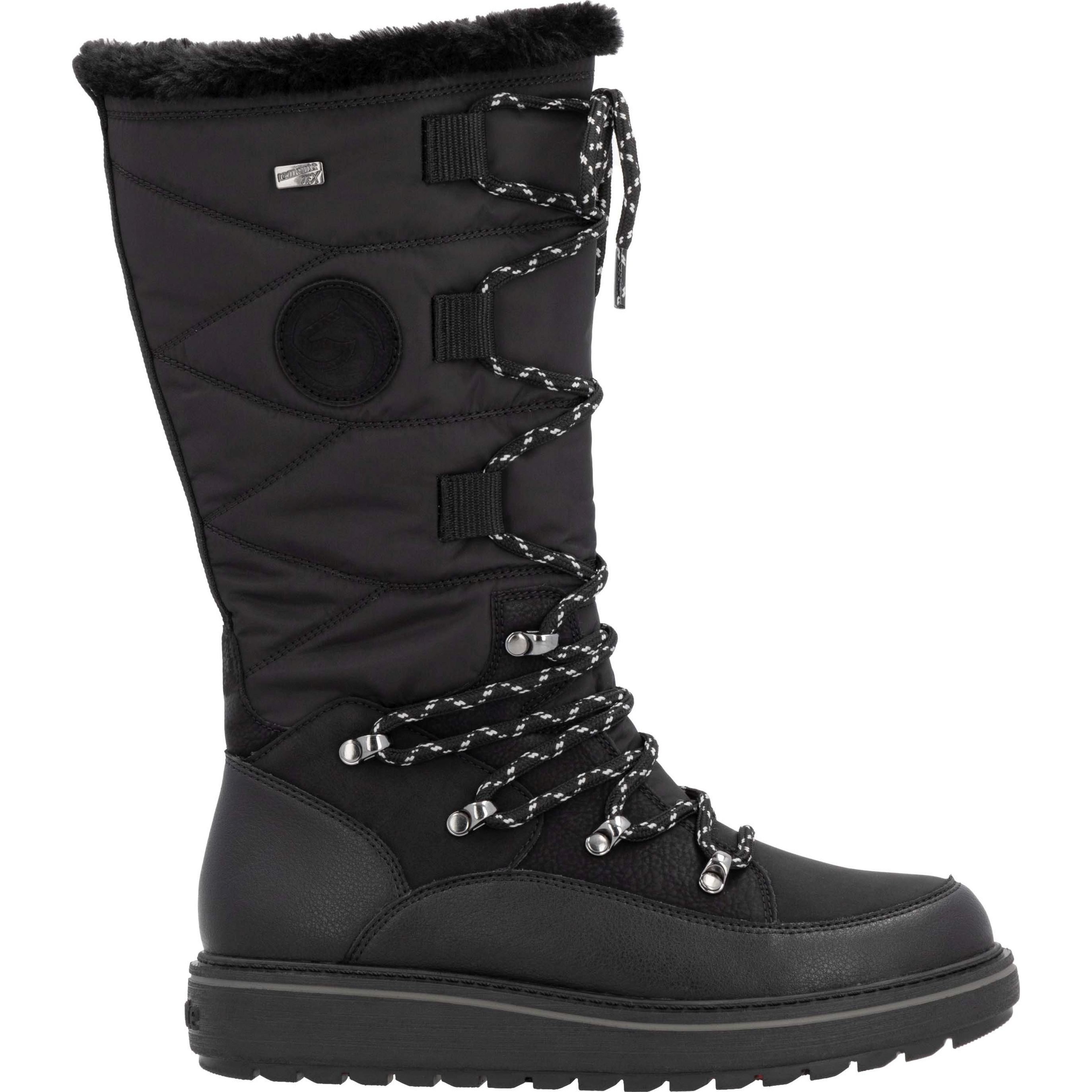 REMONTE Auliniai moterims, Juoda, Ladies' boots 3