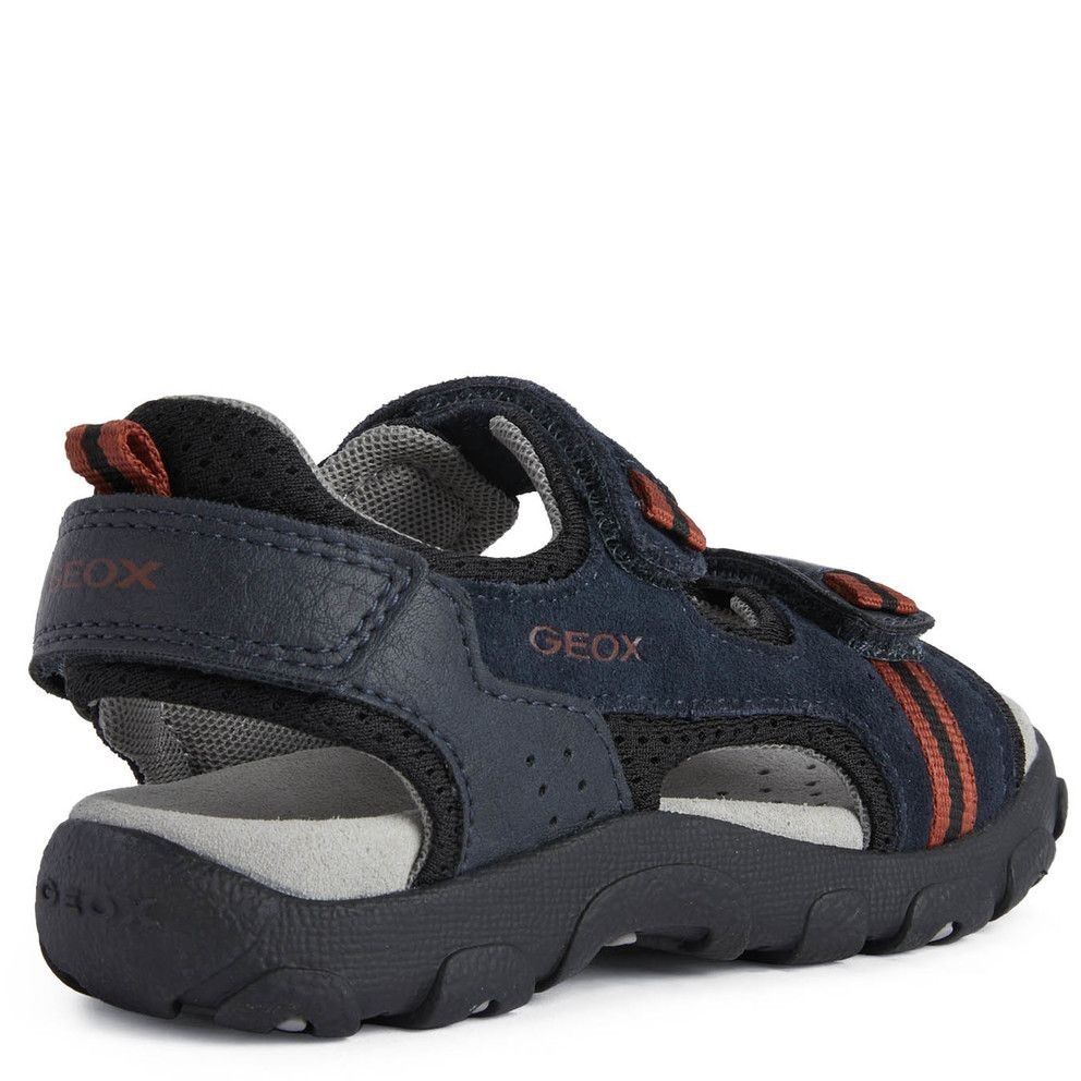 GEOX Basutės berniukams, Mėlyna, STRADA SANDALS 4