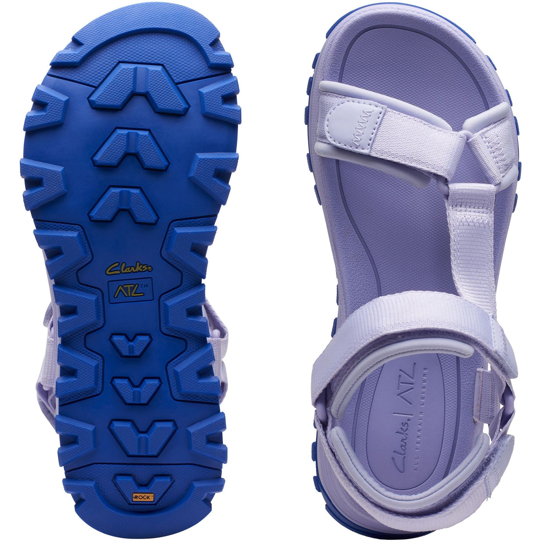 CLARKS Basutės moterims, Violetinė, ATLTrek Sport Sandals 6