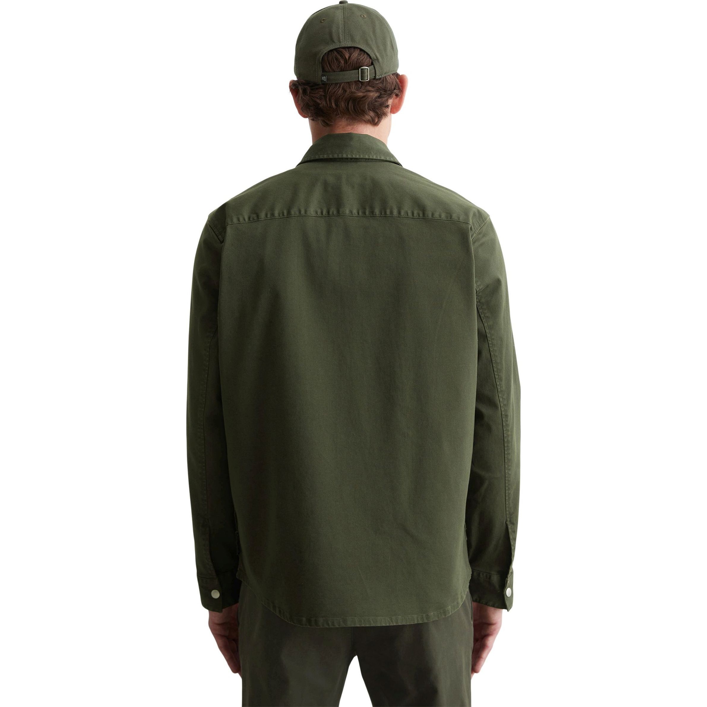 MARC O'POLO Marškiniai ilgomis rankovėmis vyrams, Žalia, Shirts lon 520010874150 3