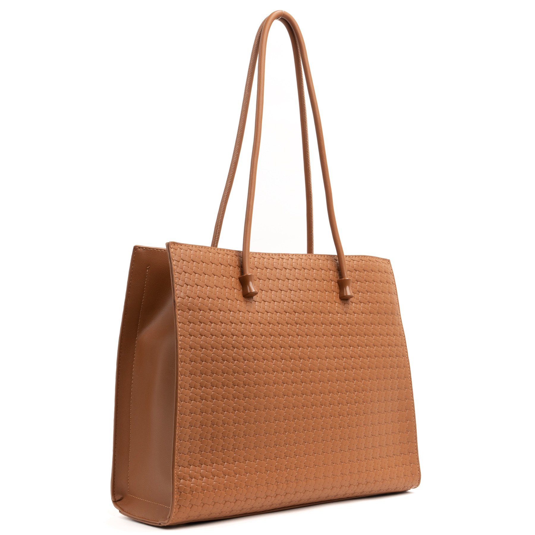 JULICE Pirkinių krepšys moterims, Ruda, Tote bag 2