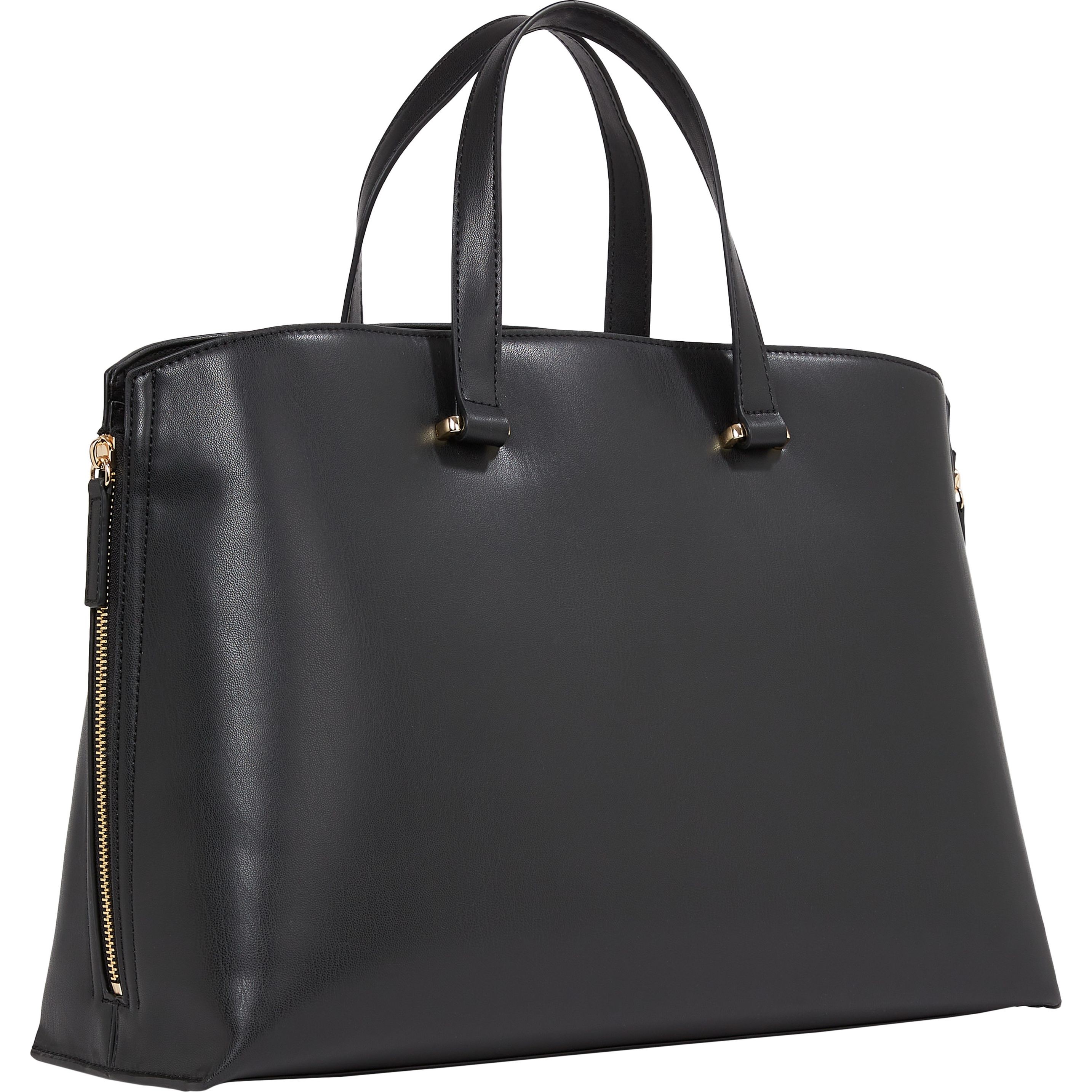 TOMMY HILFIGER Pirkinių krepšys moterims, Juoda, Modern tote 2