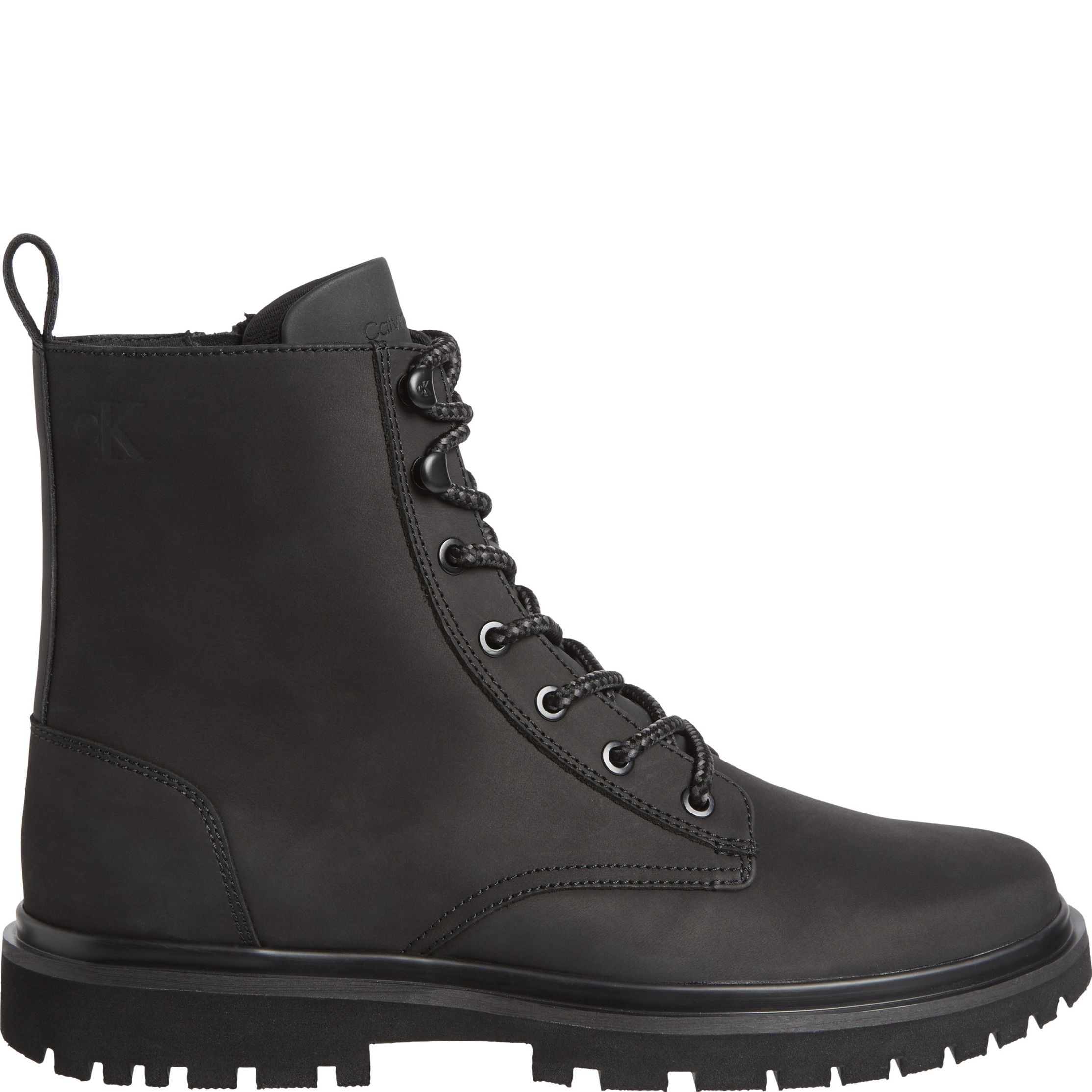 CALVIN KLEIN JEANS Aulinukai vyrams, Juoda, Boot mid laceup rebellious 2