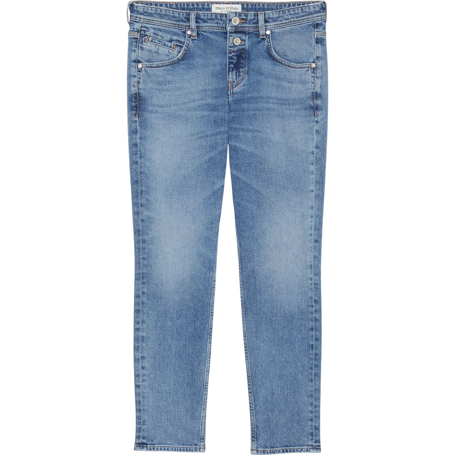 MARC O'POLO Tiesūs džinsai moterims, Mėlyna, Straight B01908412023 1