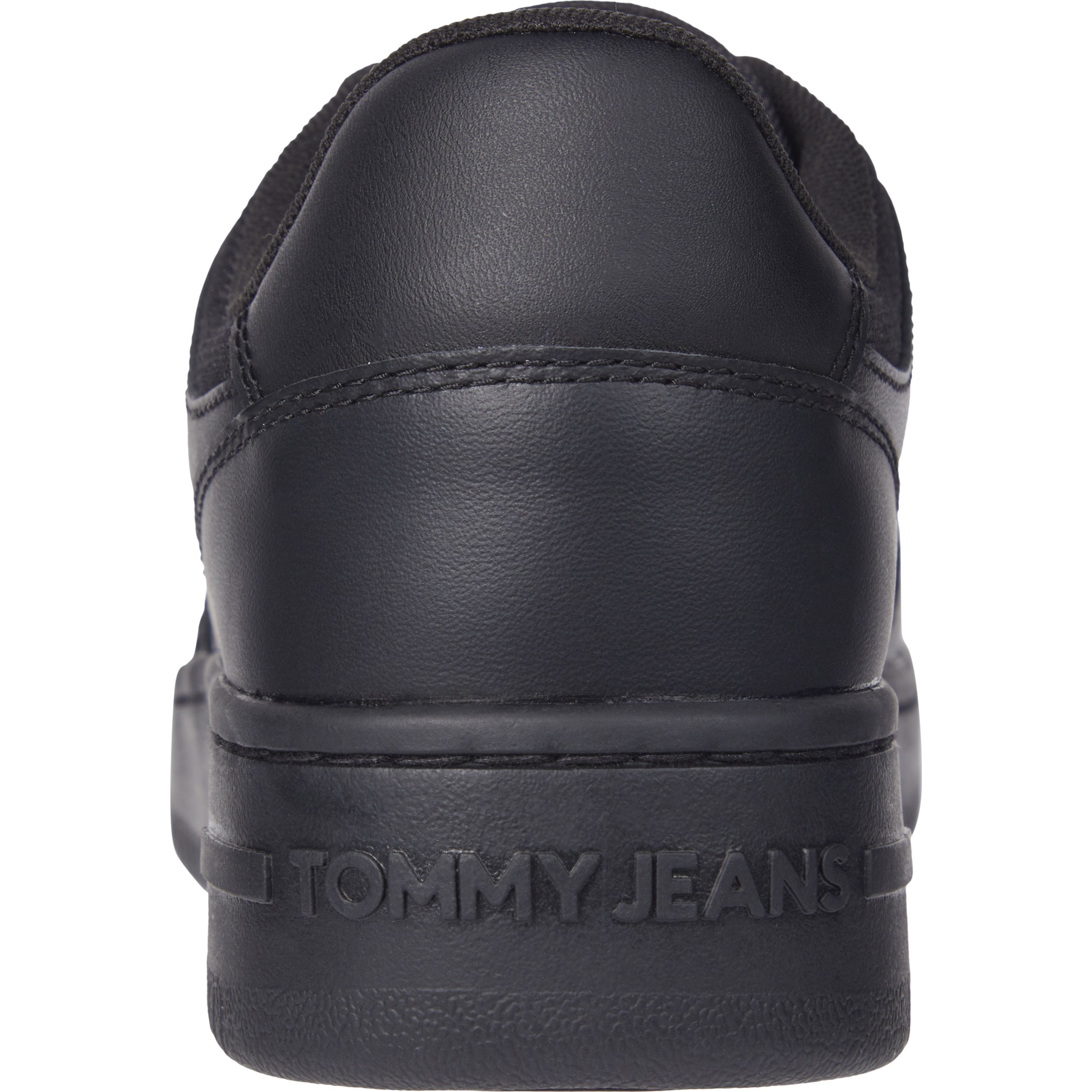 TOMMY JEANS Laisvalaikio bateliai vyrams, Juoda, Retro basket leisure 4