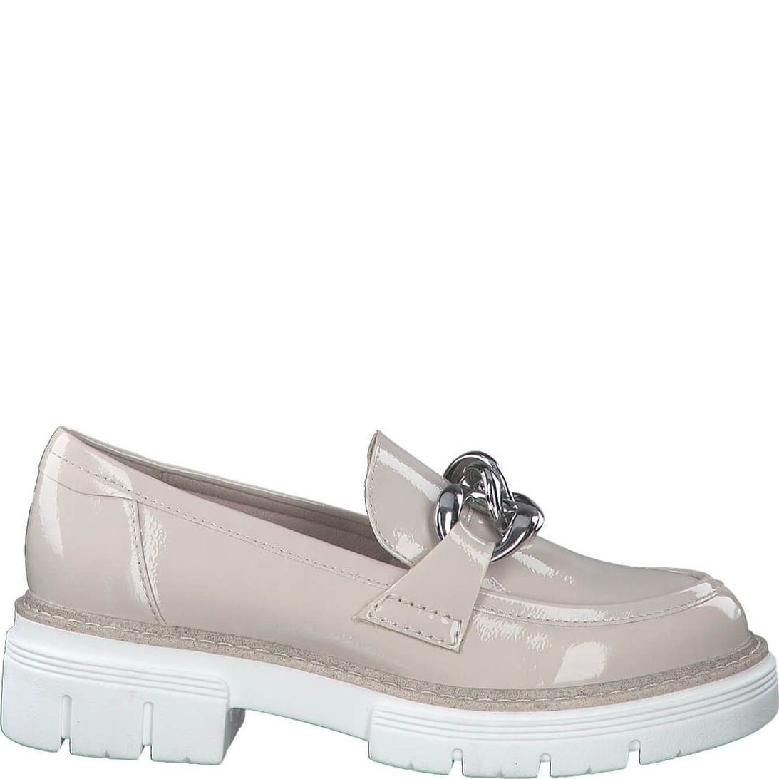 MARCO TOZZI Loaferiai moterims, Smėlio, LOAFERS 2