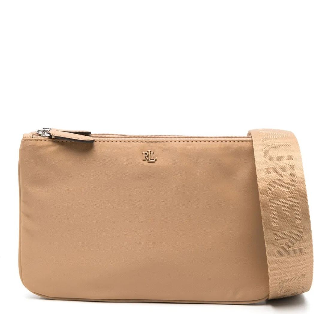 LAUREN RALPH LAUREN Rankinė per petį moterims, Chaki, Landyn-crossbody-medium 1