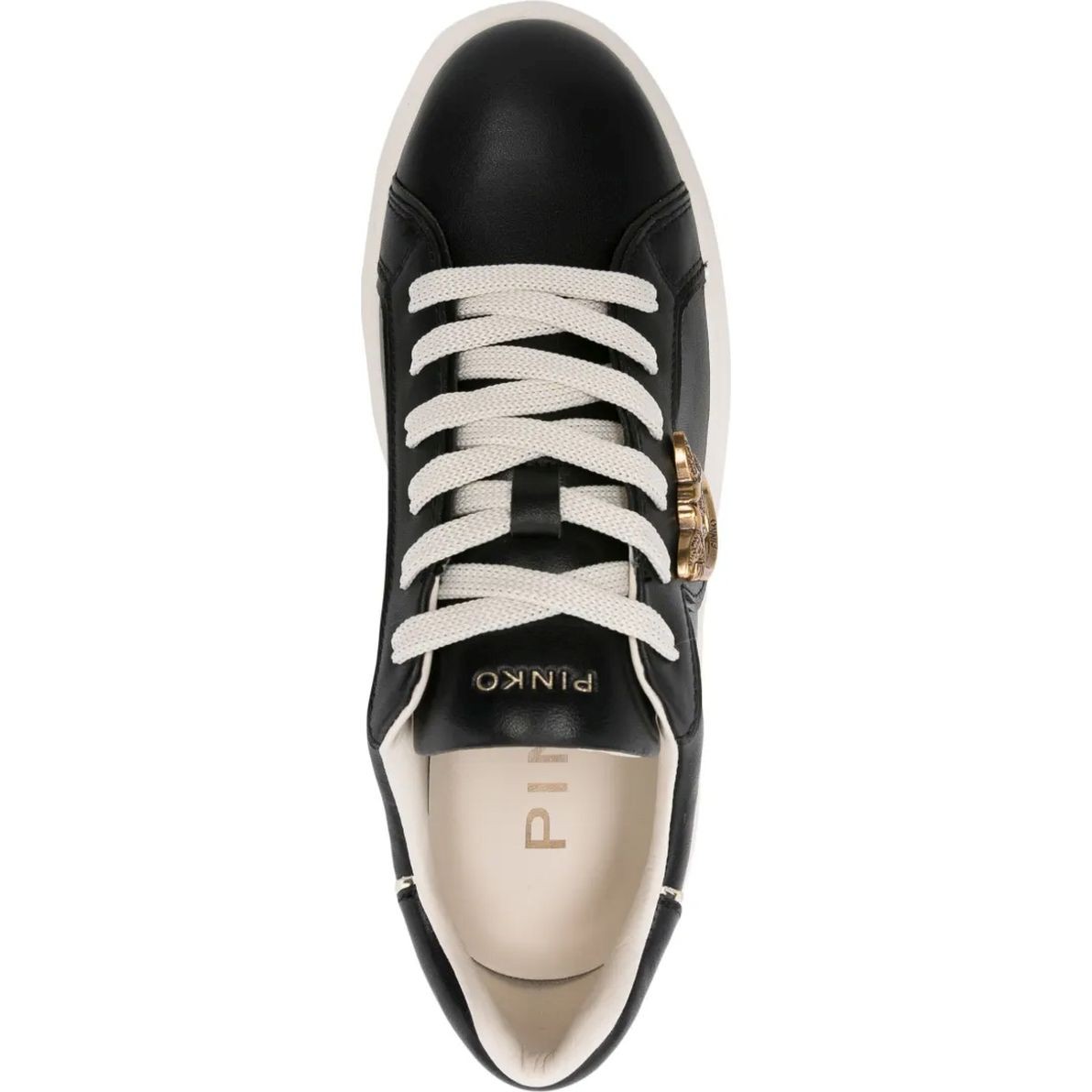 PINKO Laisvalaikio bateliai moterims, Juoda, Yoko 01 - sneaker 4