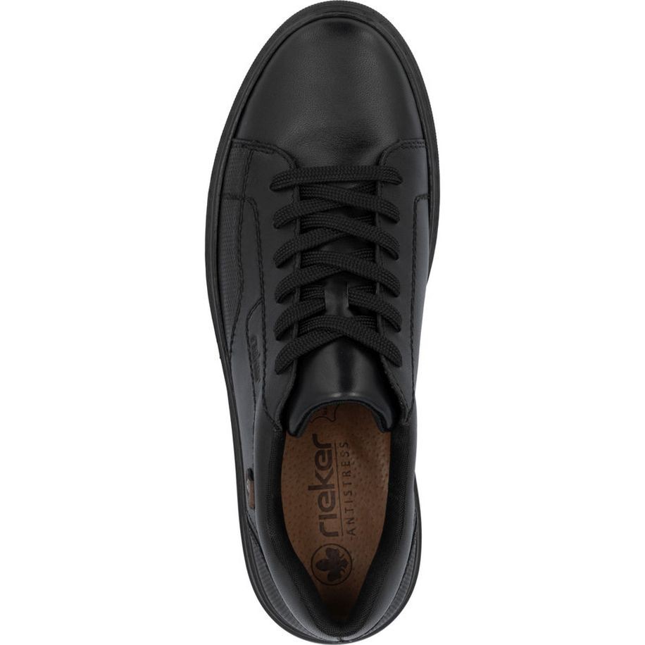 RIEKER Laisvalaikio bateliai vyrams, Juoda, Sneakers 5