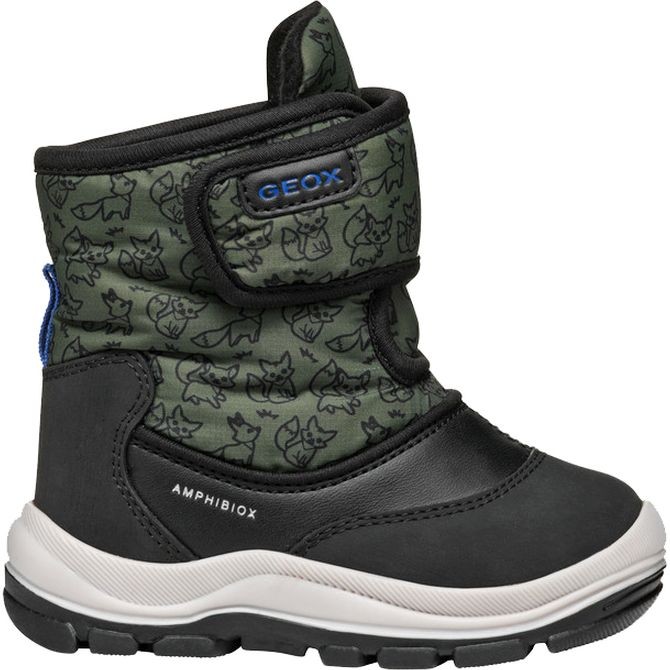 GEOX Aulinukai berniukams, Žalia, Flanfil booties 2