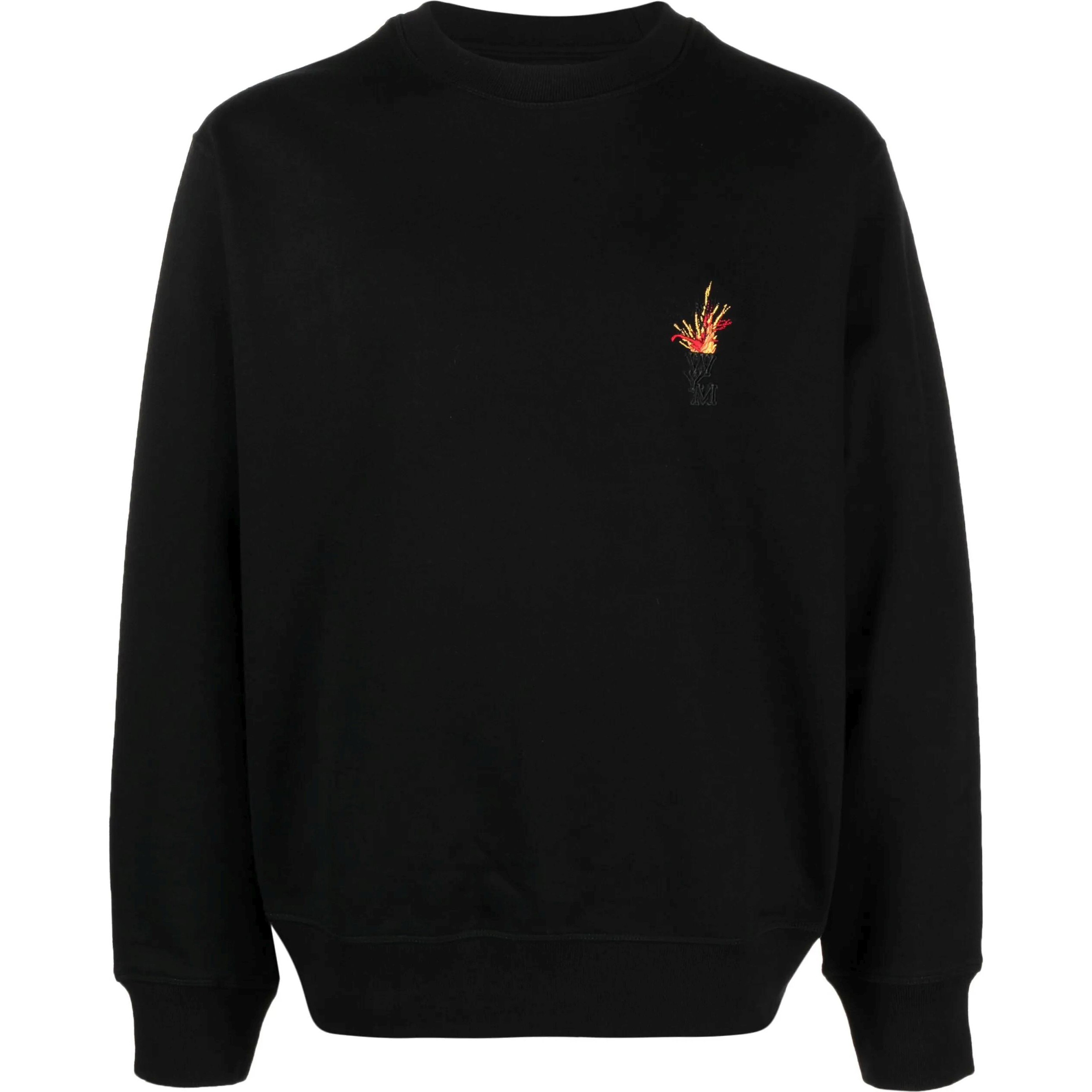 WOOYOUNGMI Marškinėliai trump. rankovėmis vyrams, Juoda, Mens t-shirt 4