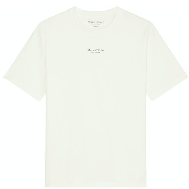 MARC O'POLO Marškinėliai vyrams, Balta