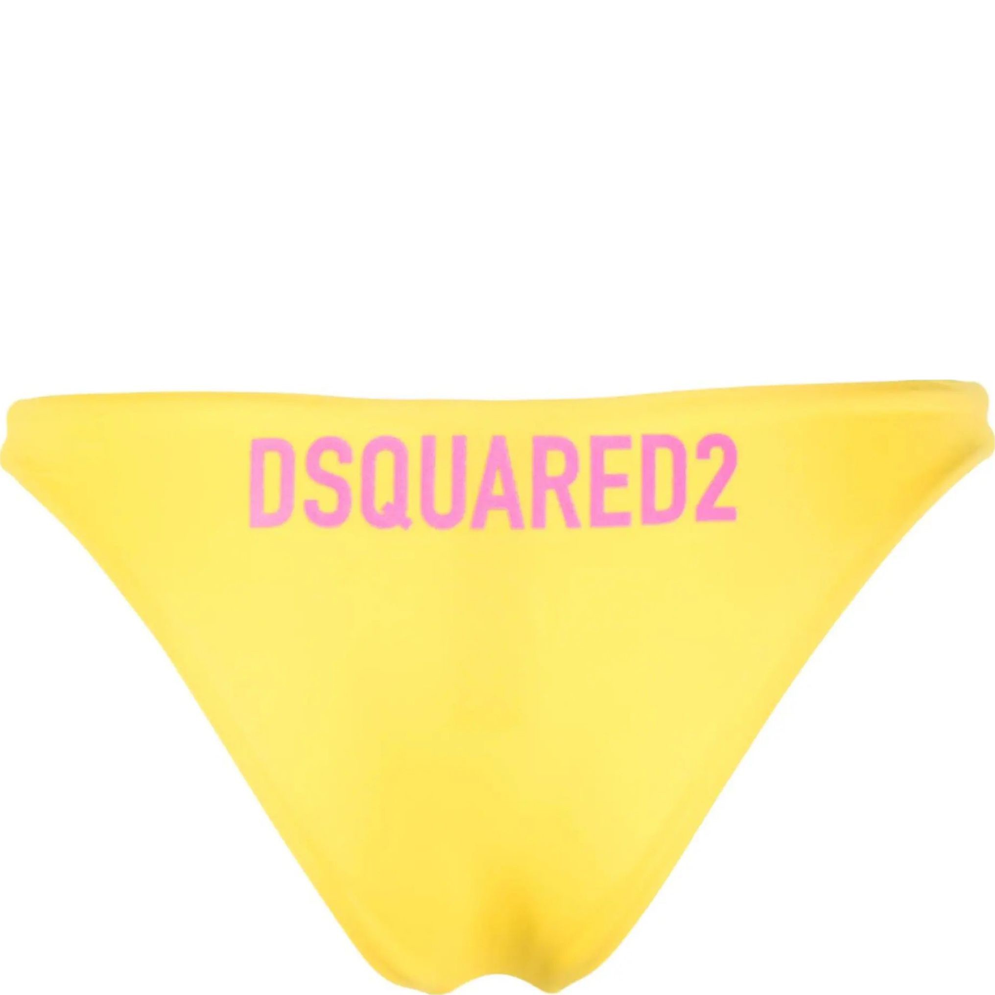 DSQUARED2 UNDERWEAR Maudymosi kostiumėlis moterims, Geltona, Swimwear 2