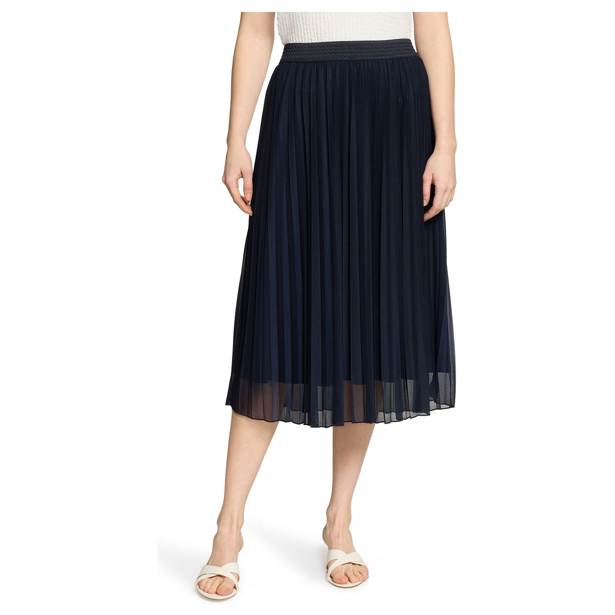 BETTY BARCLAY Midi sijonas moterims, Mėlyna, Mot.sijonas 3