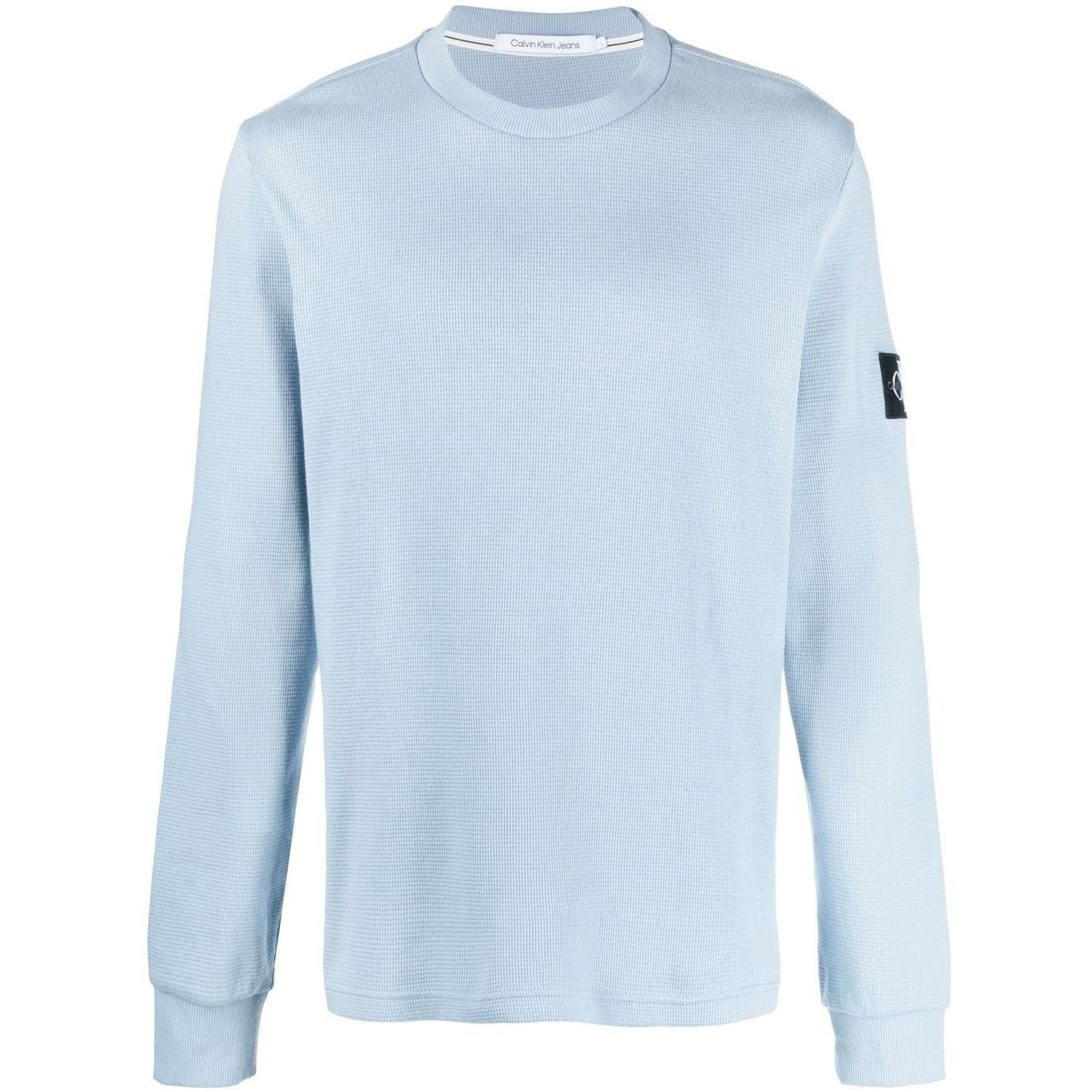 CALVIN KLEIN JEANS Sportinis nertinis vyrams, Mėlyna, Monologo sweatshirt 1
