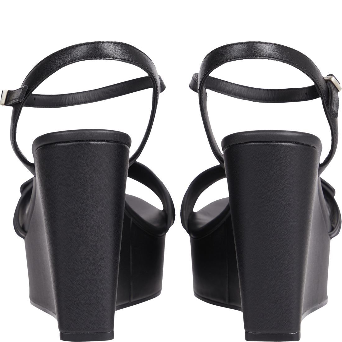 CALVIN KLEIN Basutės moterims, Juoda, Wedge 70hh sandals 3