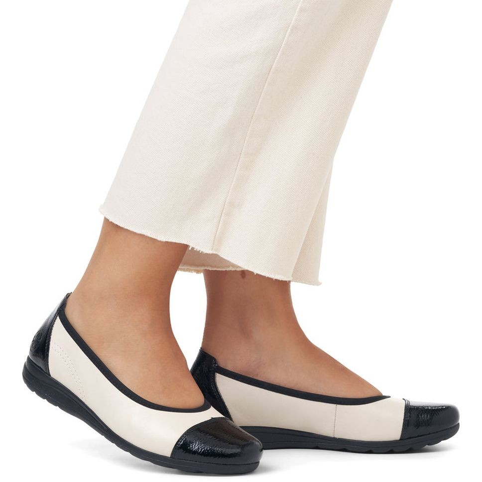 RIEKER Balerinos moterims, Balta, BALLERINAS 2