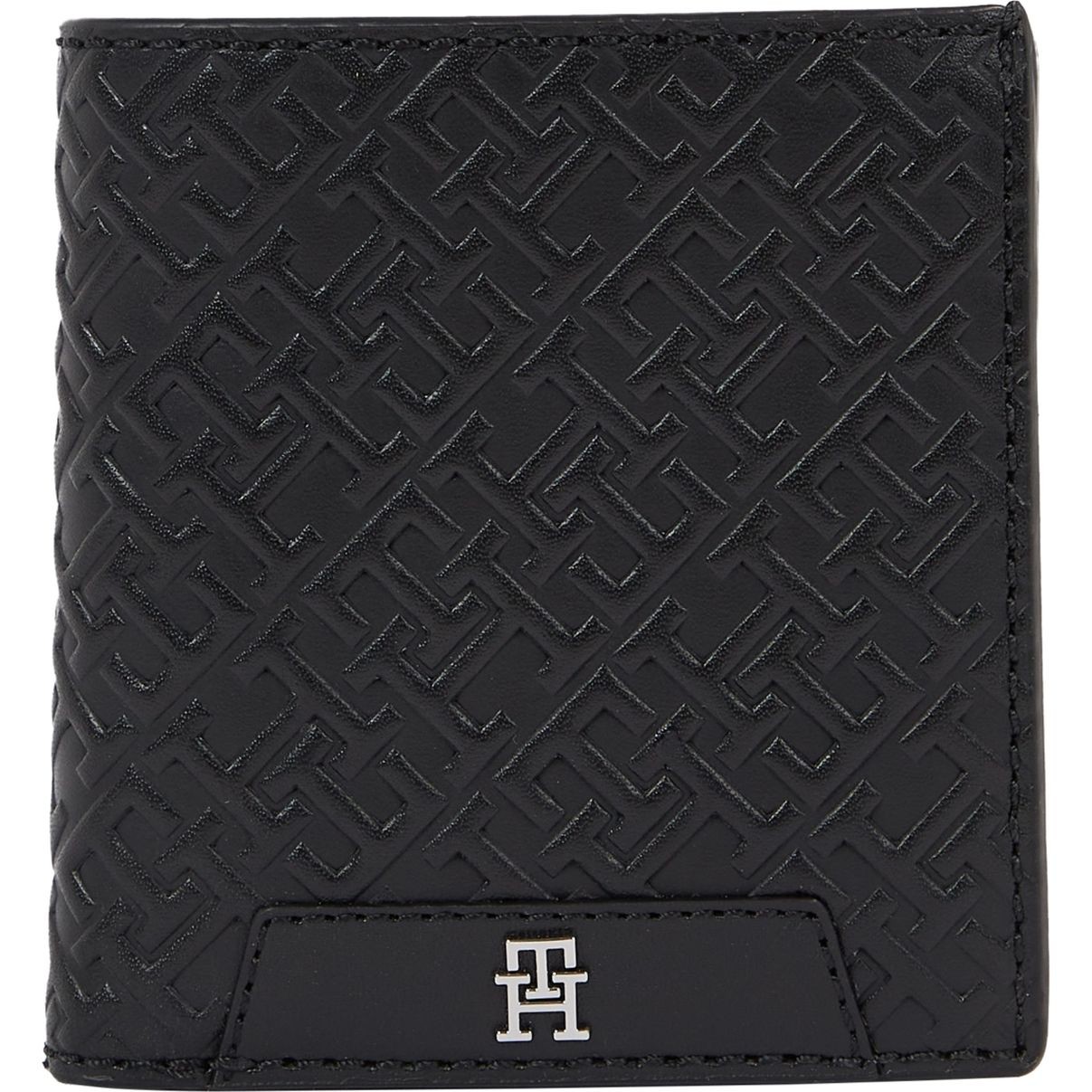 TOMMY HILFIGER Piniginė vyrams, Juoda, Monogram wallets 1