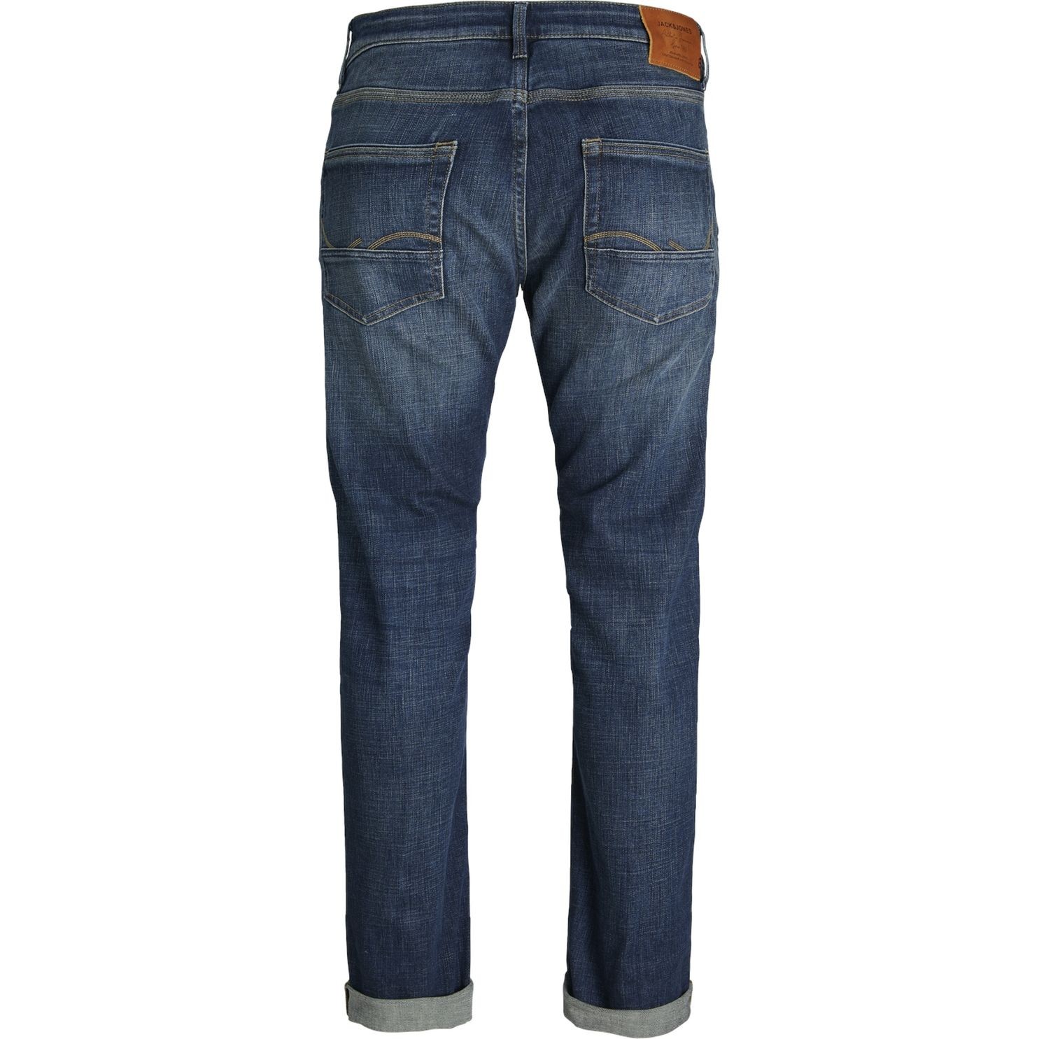 JACK & JONES Tiesūs džinsai vyrams, Mėlyna, džinsai 2