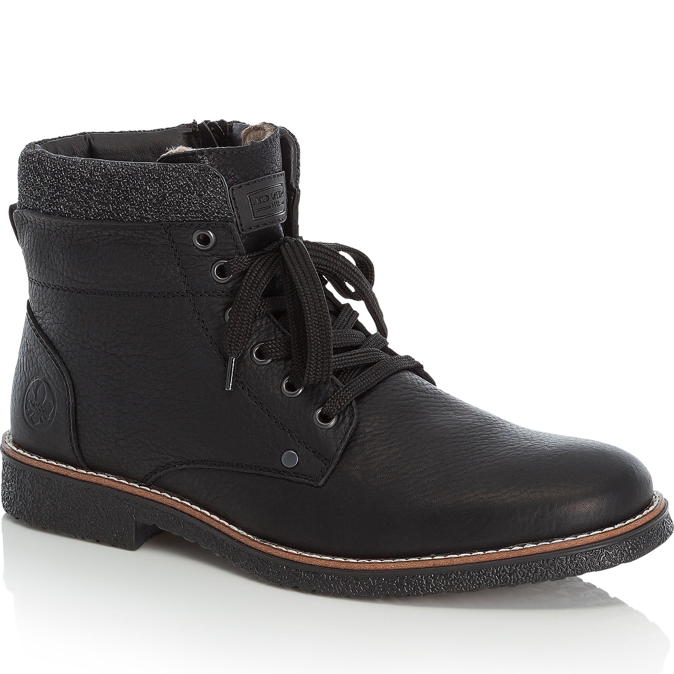 RIEKER Aulinukai vyrams, Juoda, BOOTIES 1