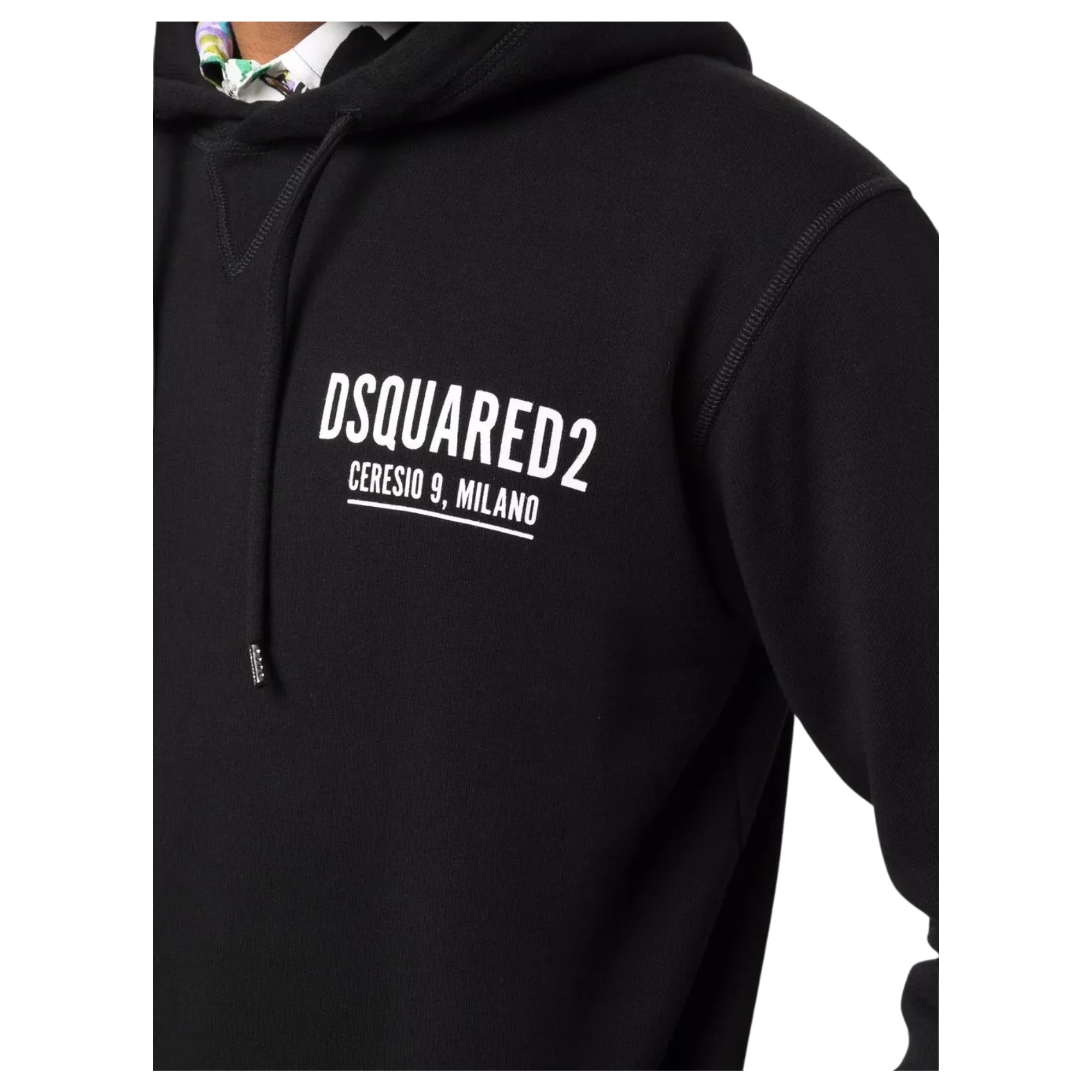 DSQUARED2 Megztinis vyrams, Juoda, SWEATSHIRT 4