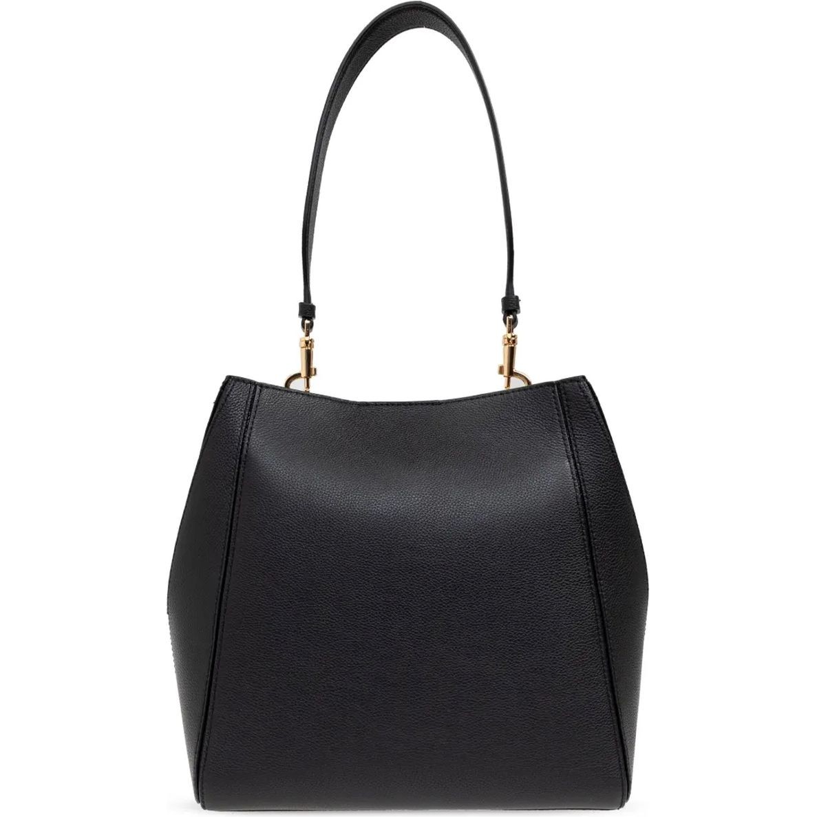 TORY BURCH Pirkinių krepšys moterims, Juoda, Mcgraw bucket bag 2