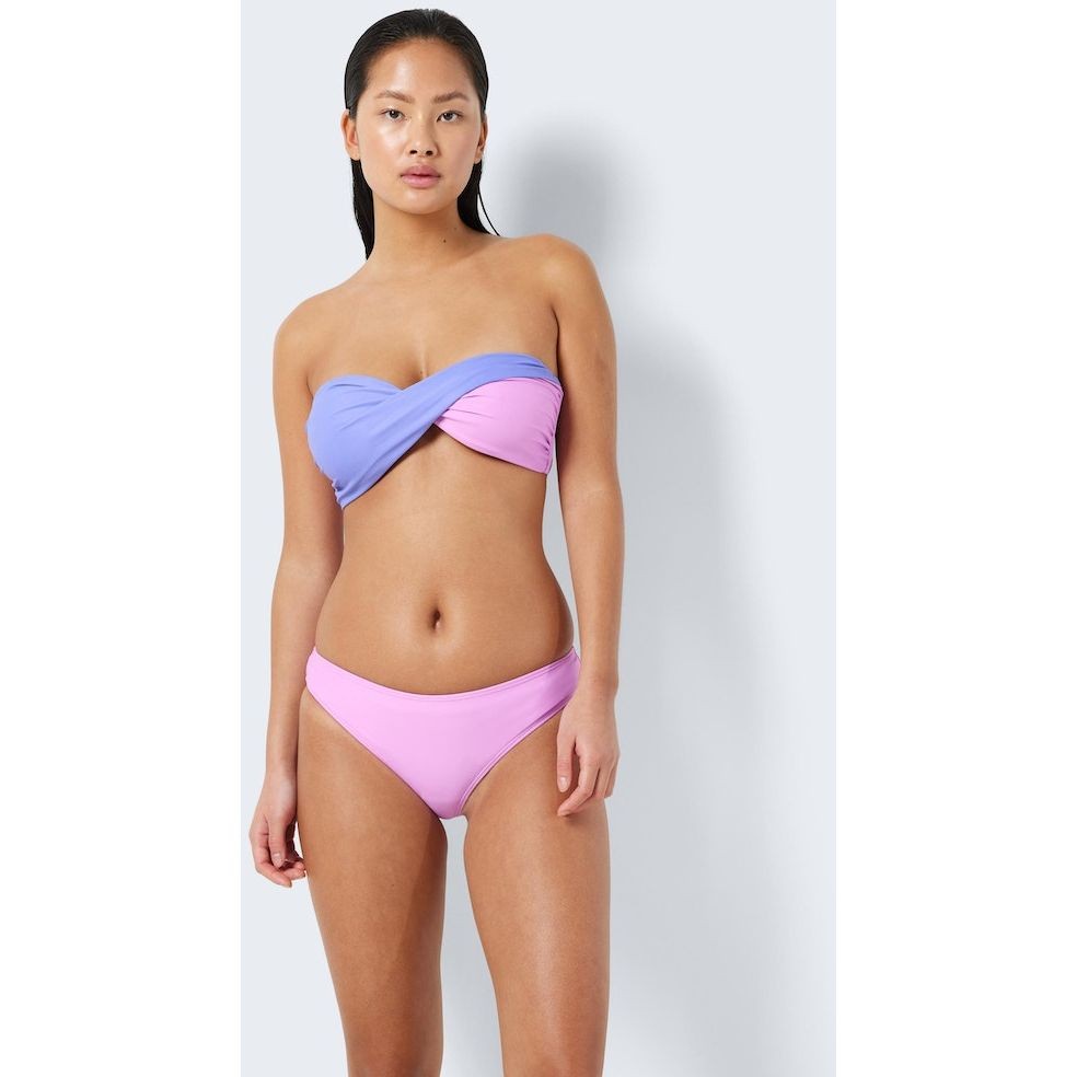 NOISY MAY Viršutinė kostiumėlio dalis moterims, Violetinė, NMTWIST BIKINI TOP 2